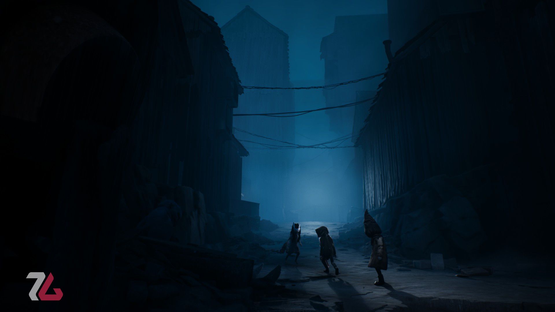 نمایش یک خیابان ترسناک در بازی Reanimal