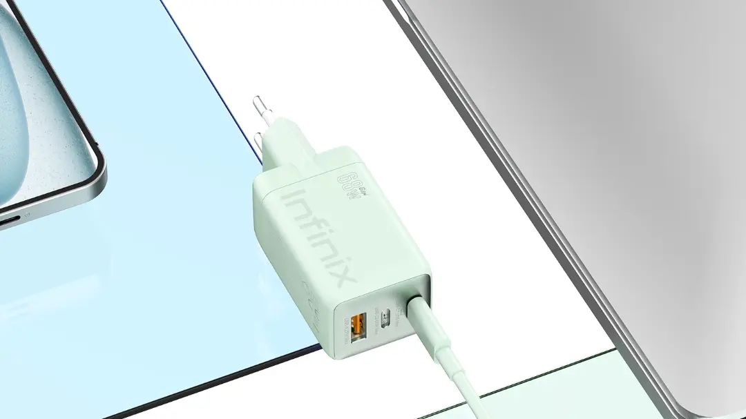 شارژر سریع اینفینیکس Gan 68w 