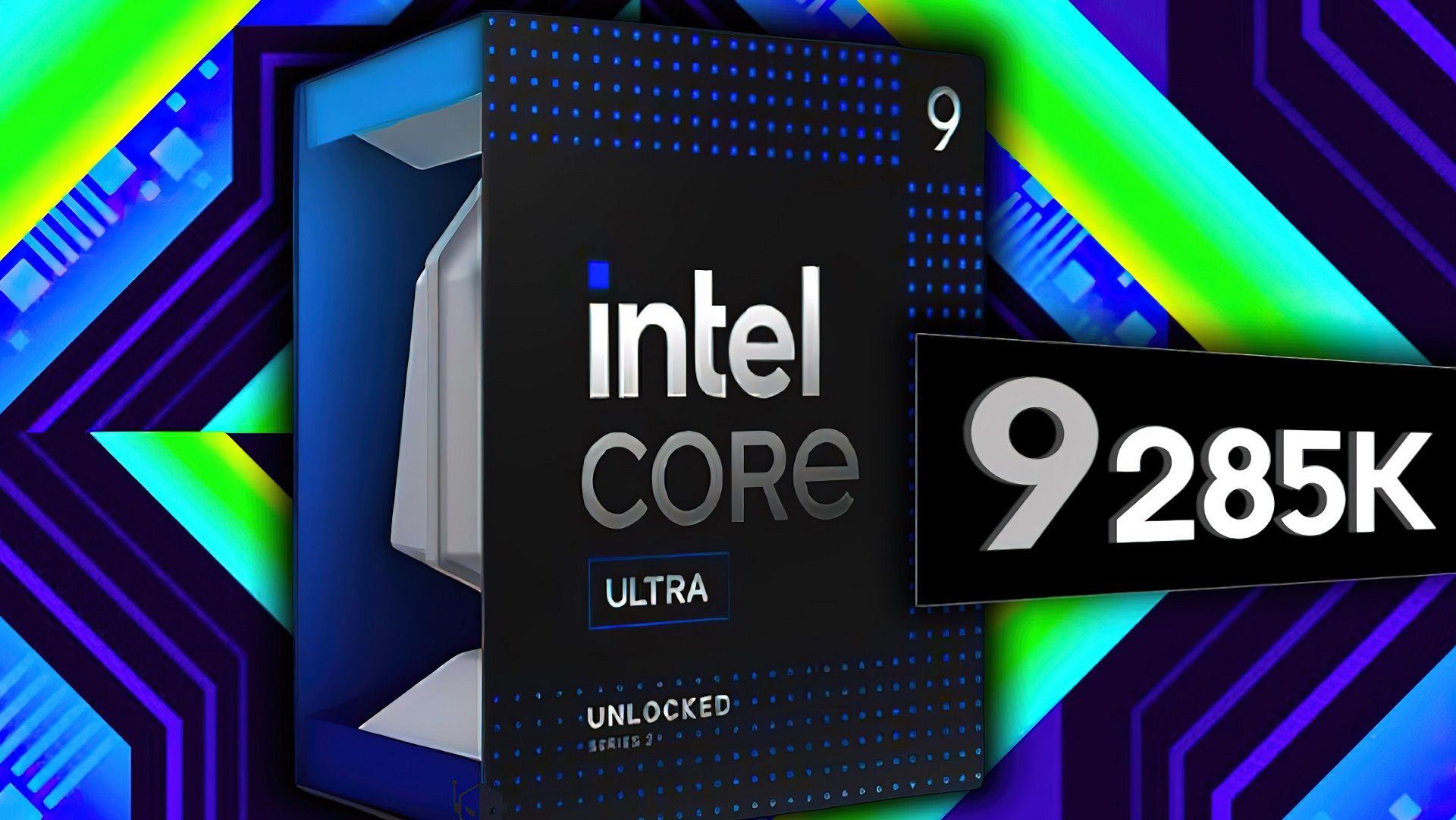 جعبه پردازنده Intel Core Ultra 9 285K