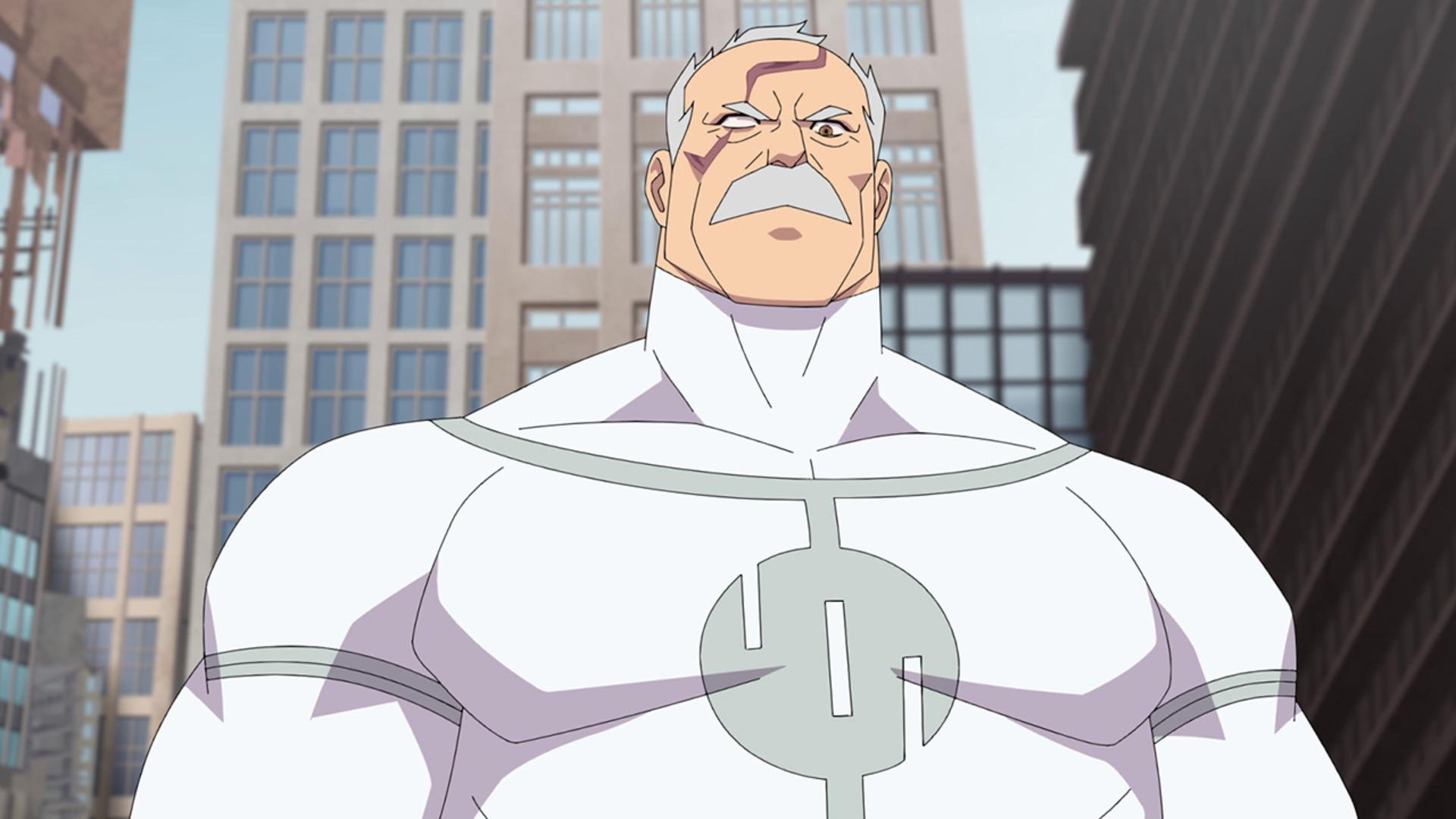 شخصیت فاتح در قسمت پایانی فصل سوم انیمیشن Invincible 