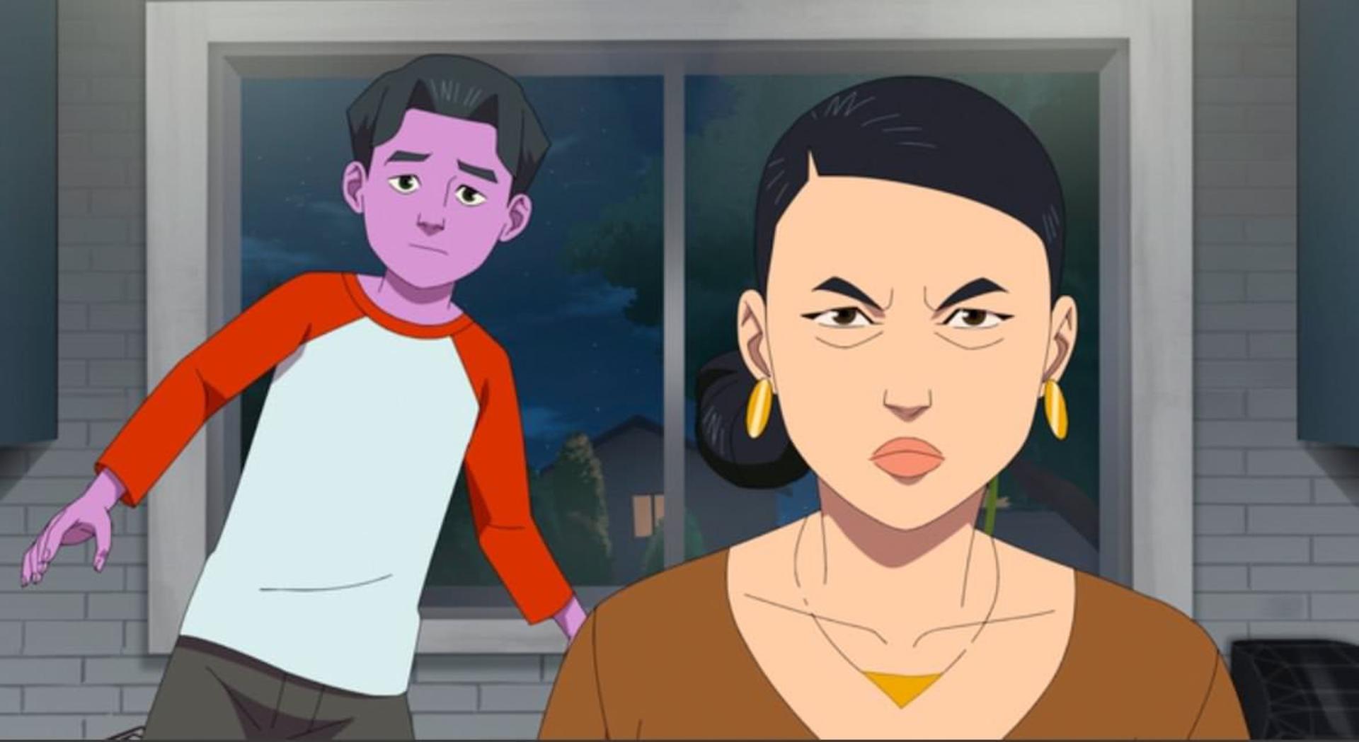 پسر آمنی من و همسرش در فصل سوم انیمیشن Invincible