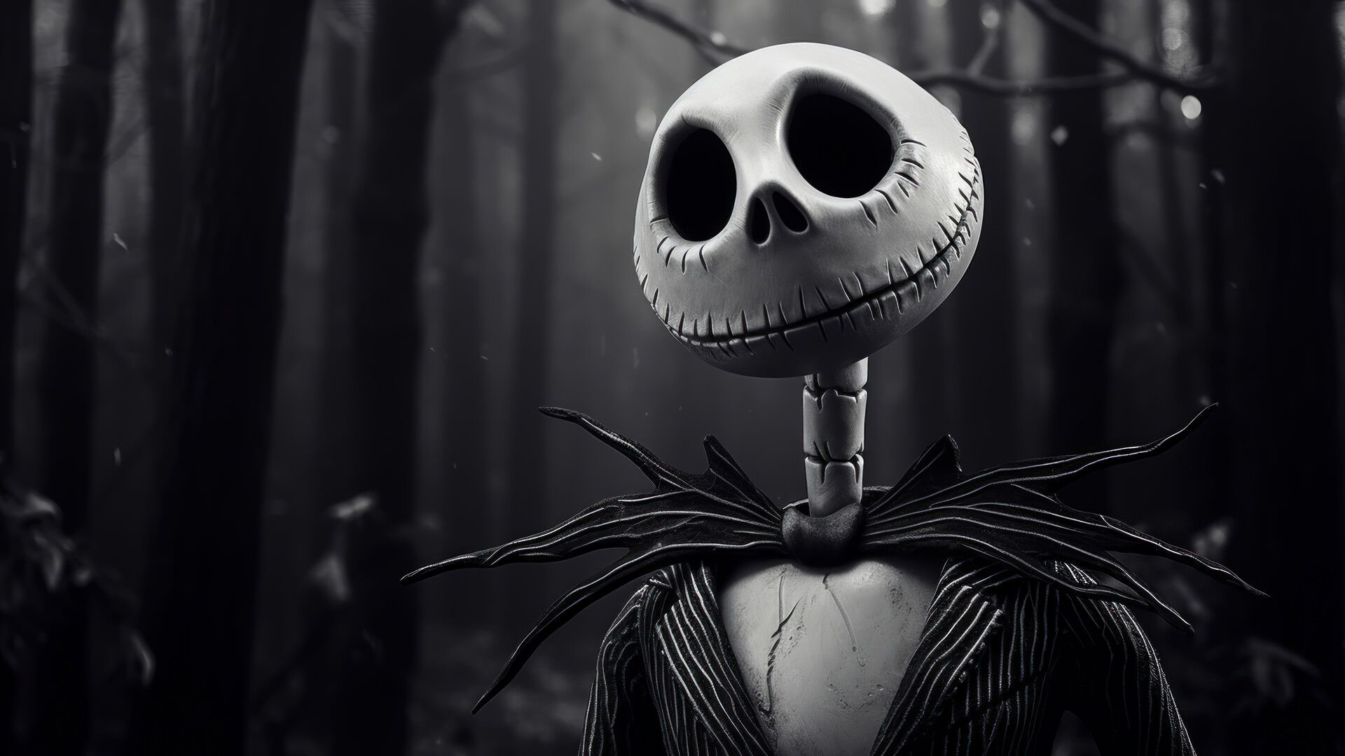 جک اسکیلنگتون در انیمیشن The Nightmare Before Christmas