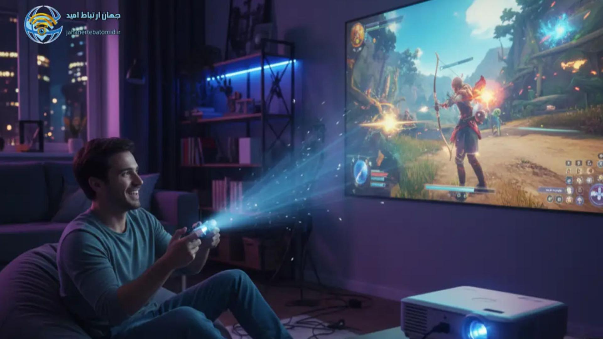 جهان ارتباط امید، تجربه بازی هیجانی با انتخاب صحیح پروژکتور