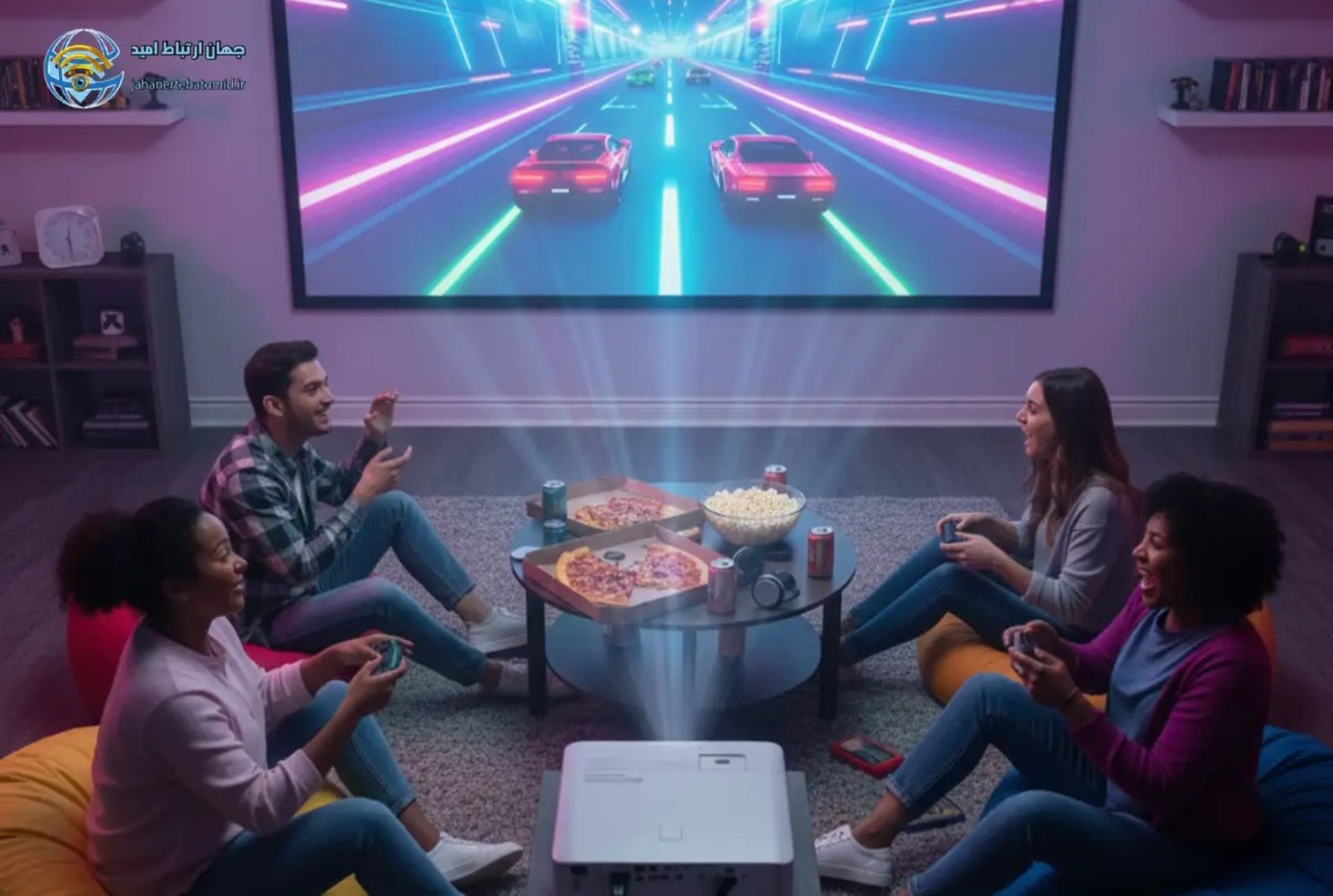 جهان ارتباط امید، تجربه بازی هیجانی با انتخاب صحیح پروژکتور