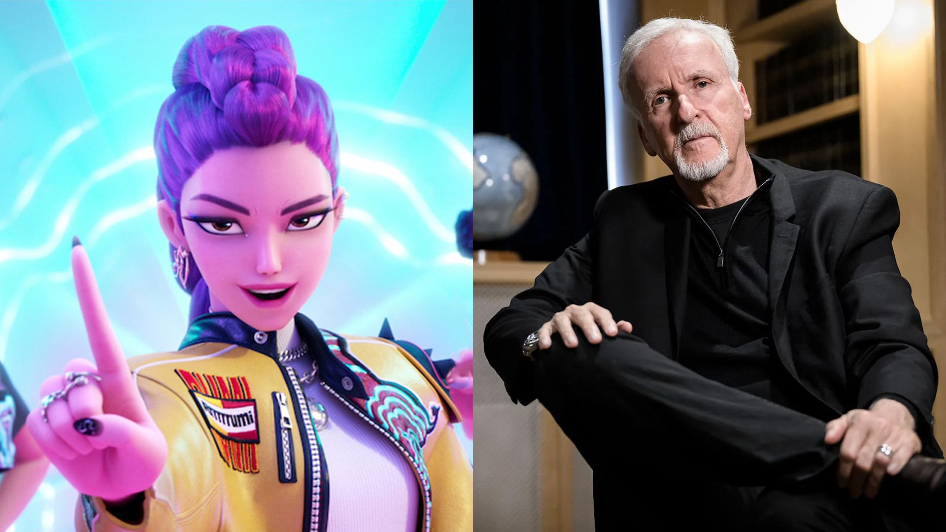 جیمز کامرون و انیمیشن کی پاپ شکارچیان شیطان