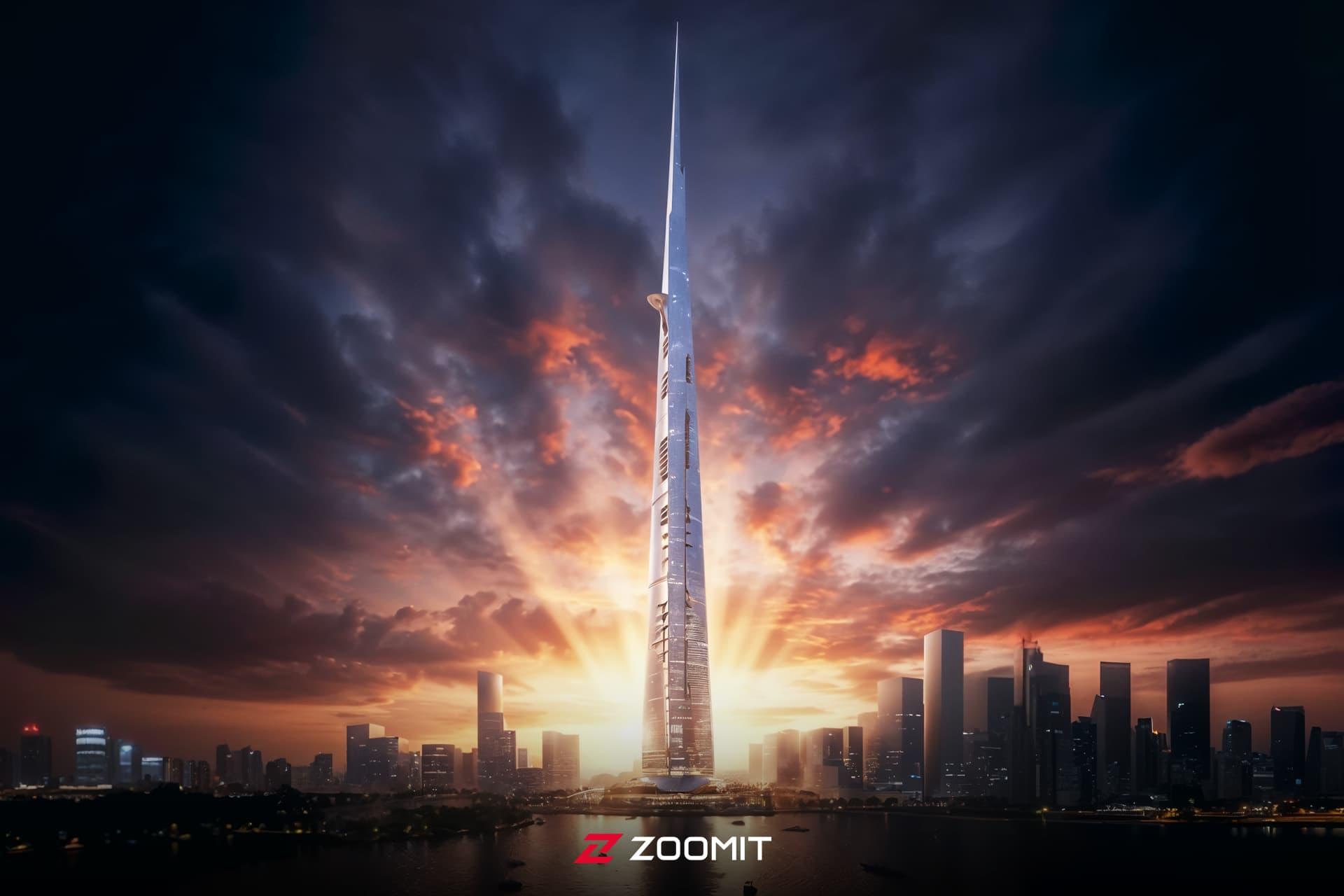 برج جده عربستان 