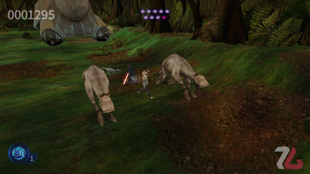 گرافیک بد بازی Jedi Power Battles Remaster