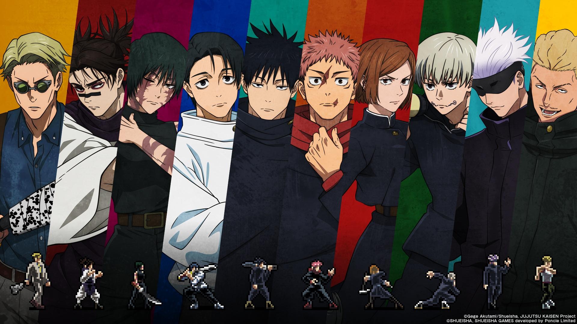شخصیت‌های مختلف بازی Jujutsu Kaisen Rumble Survivaton
