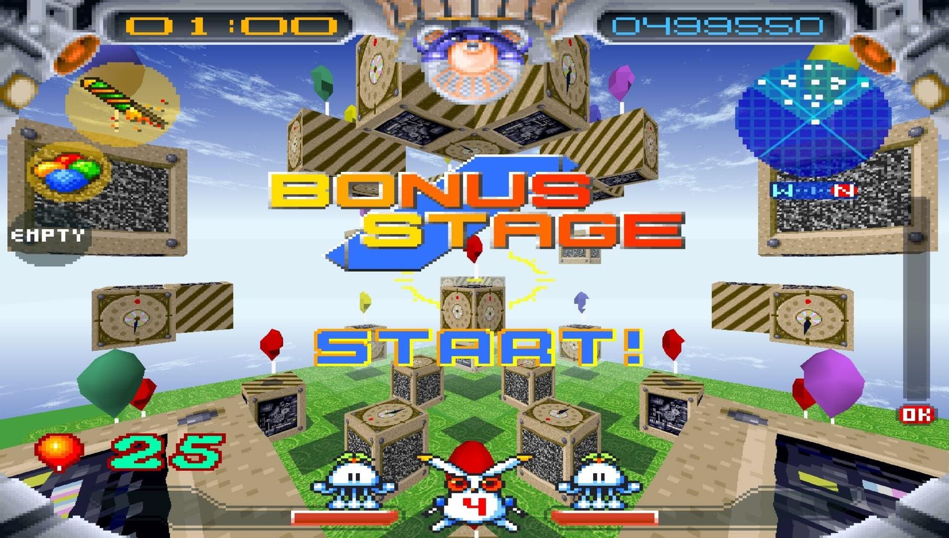 استیج Bonus در بازی Jumping Flash (1995)