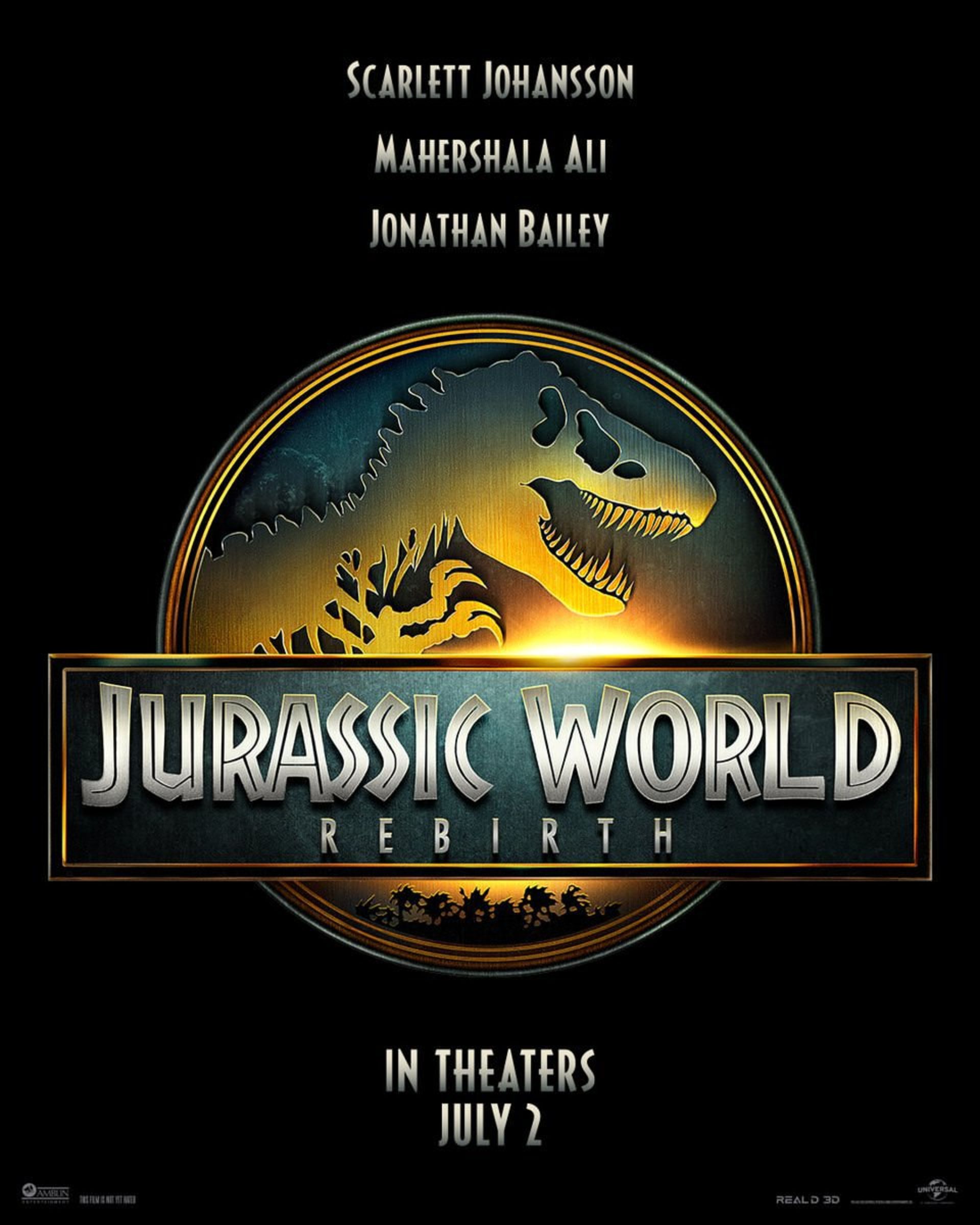 اولین پوستر فیلم Jurassic World Rebirth