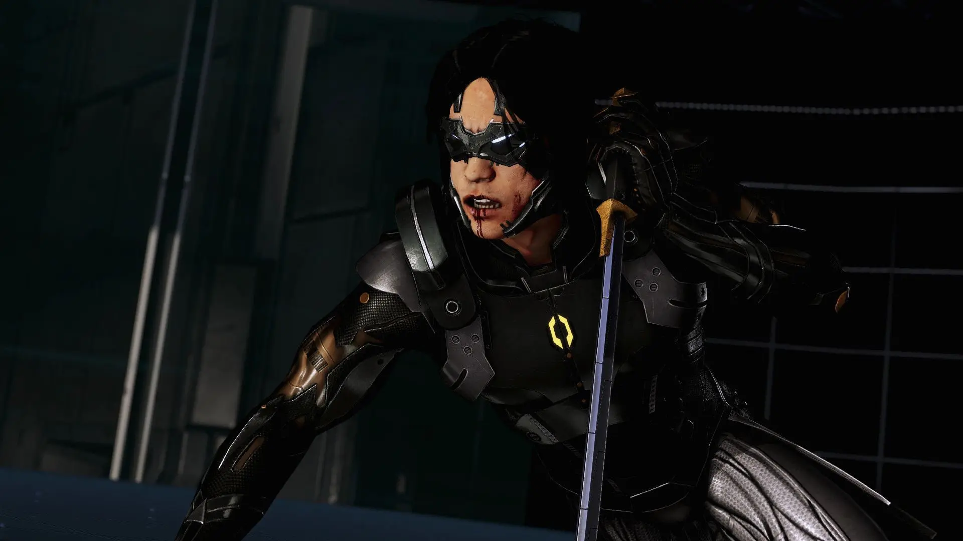 شخصیت کای لنگ (Kai Leng) در بازی Mass Effect 3 با زره سیاه