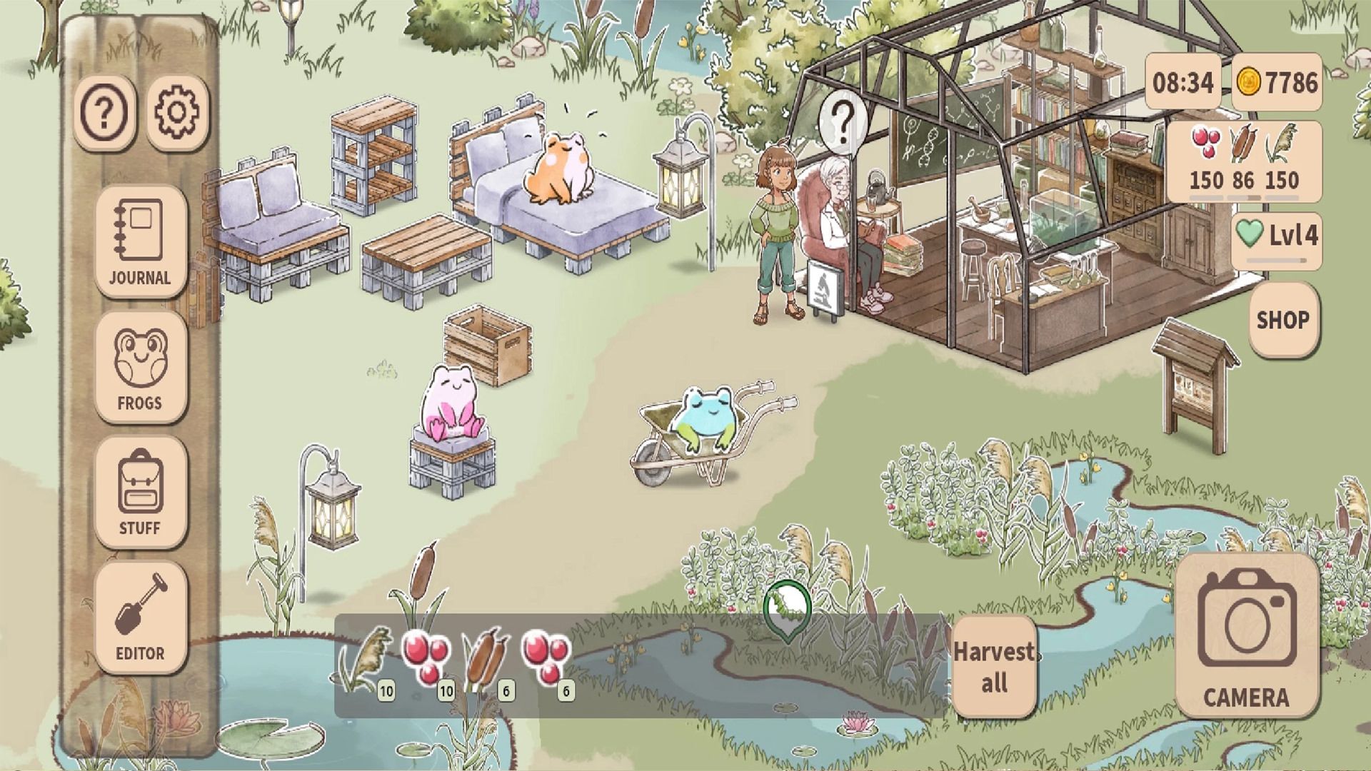 بازی موبایل Kamaeru: A Frog Refuge