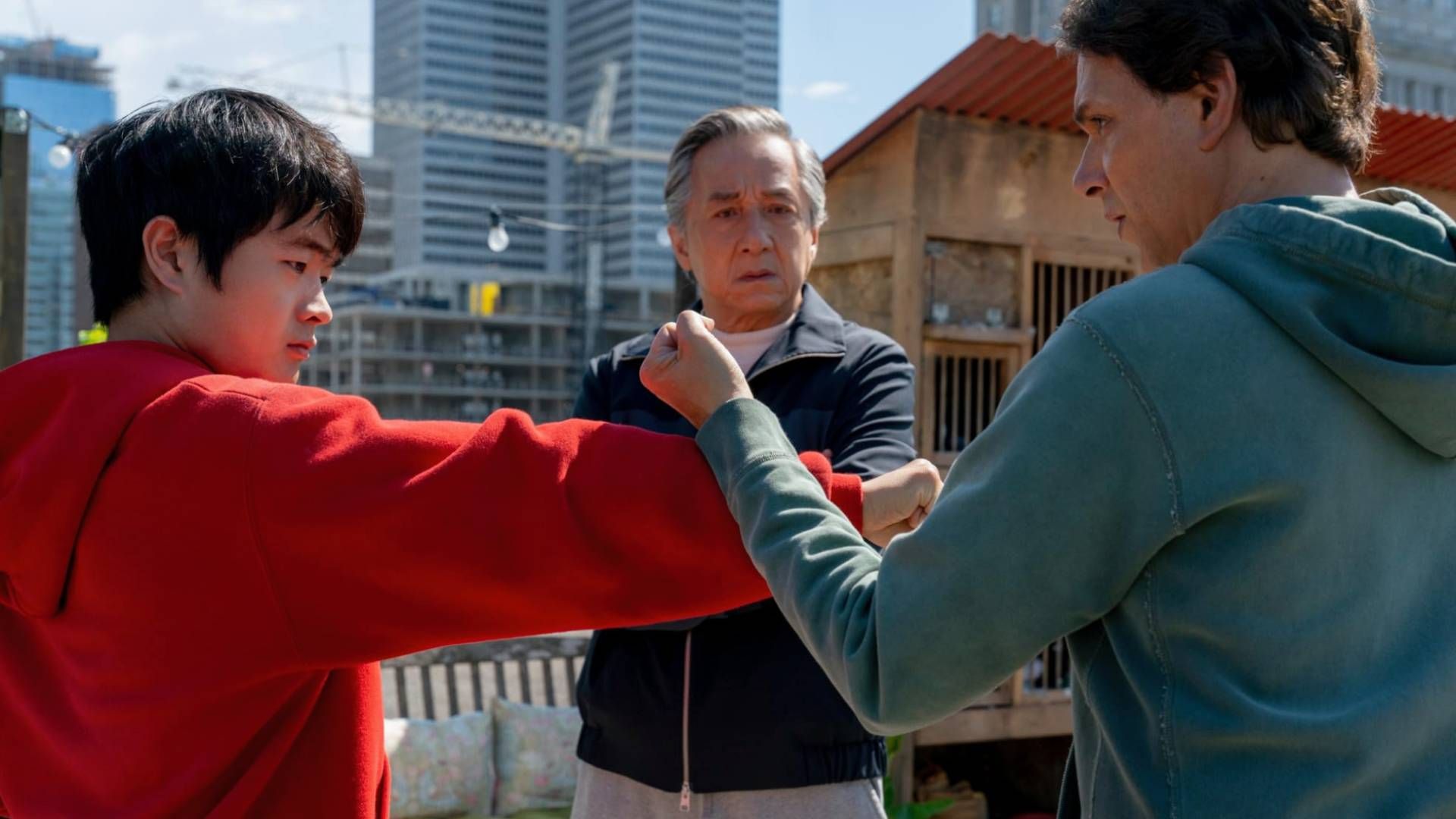آموزش با اساتید در فیلم Karate Kid: Legends