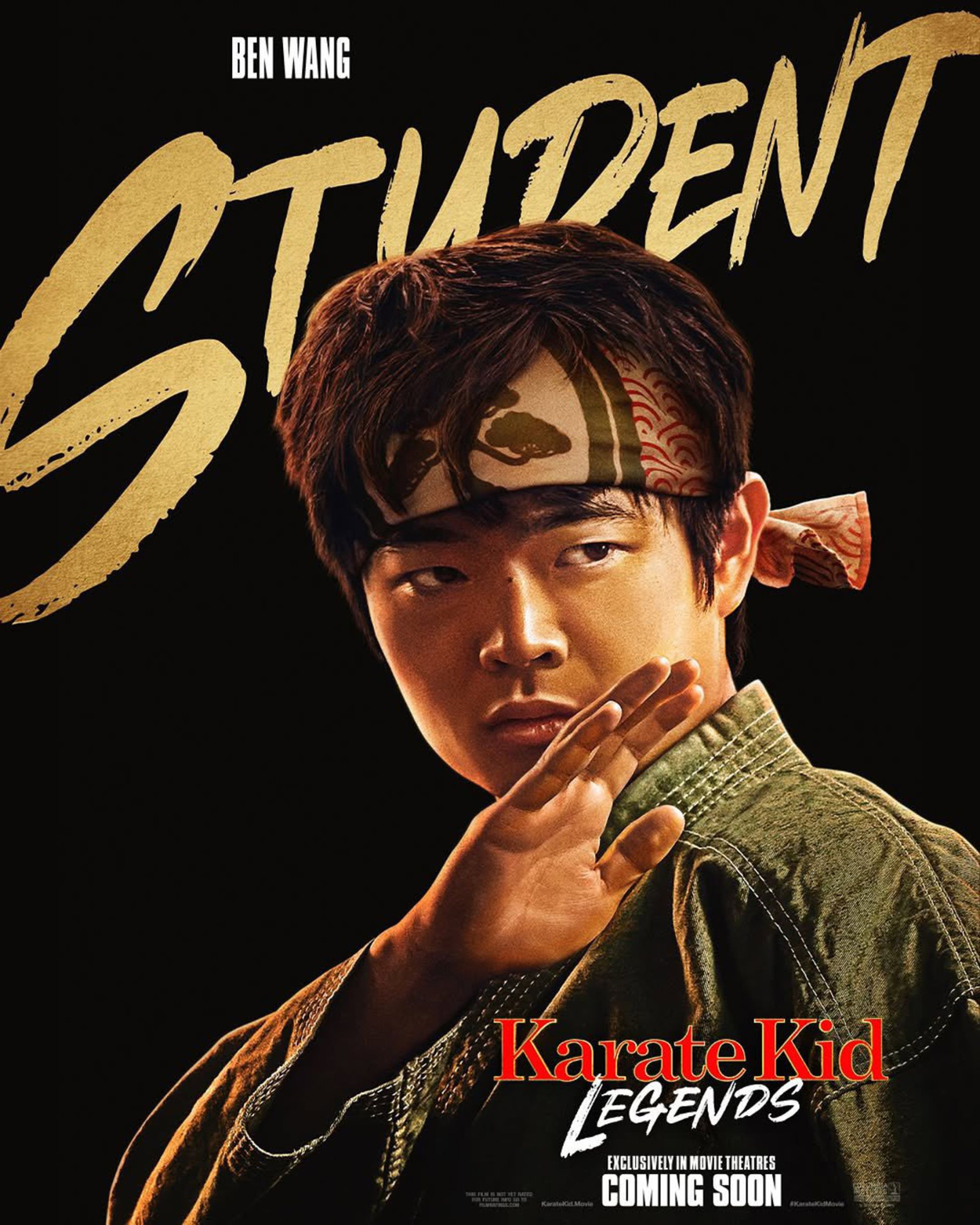 پوستر بن وانگ در فیلم Karate Kid: Legends 