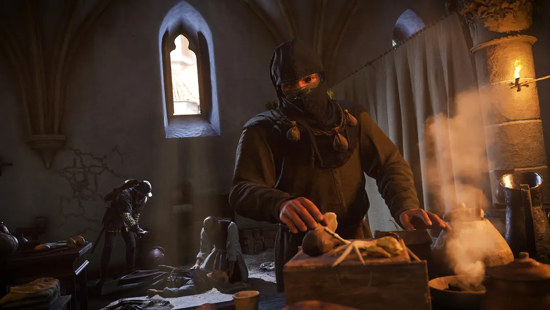 هنری در حال دزدی در بازی Kingdom Come: Deliverance 2