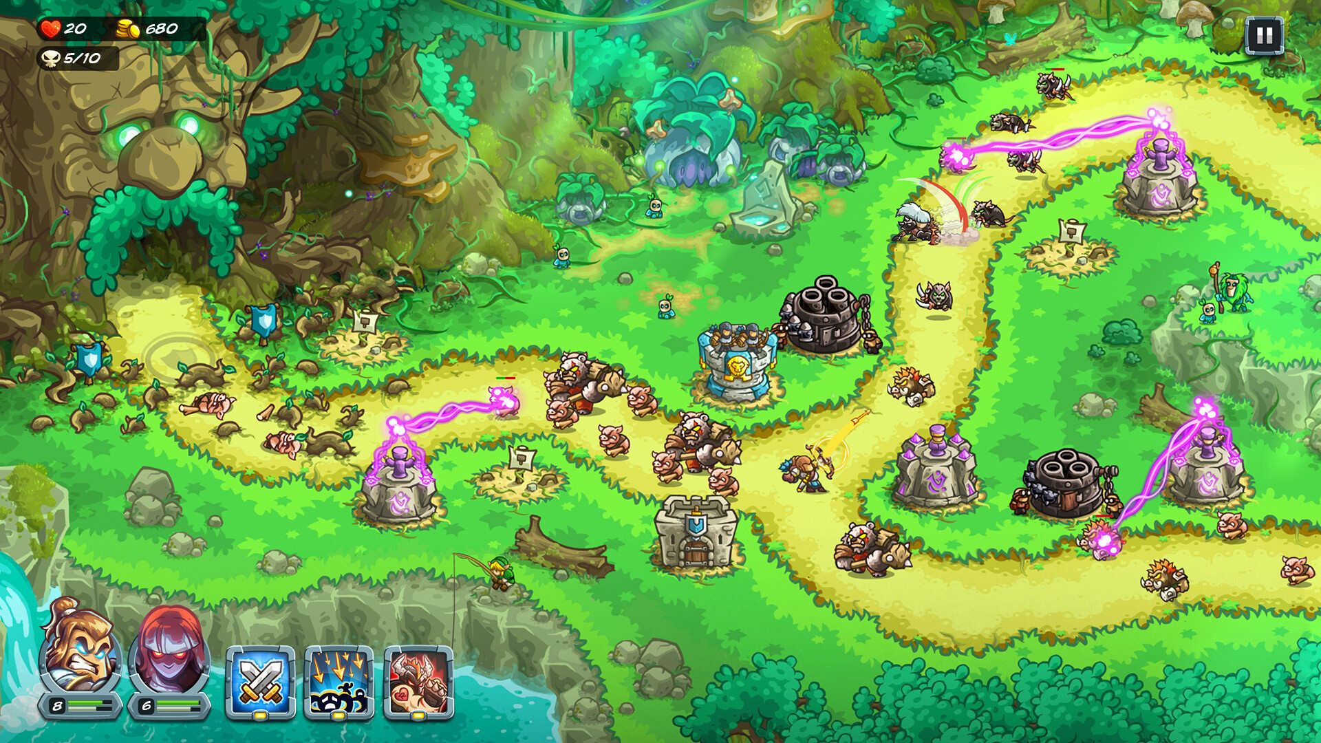 بازی موبایل Kingdom Rush 5: Alliance TD