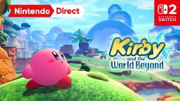 شخصیت بازی Kirby (کربی) در محیط رنگارنگ Kirby and the World Beyond