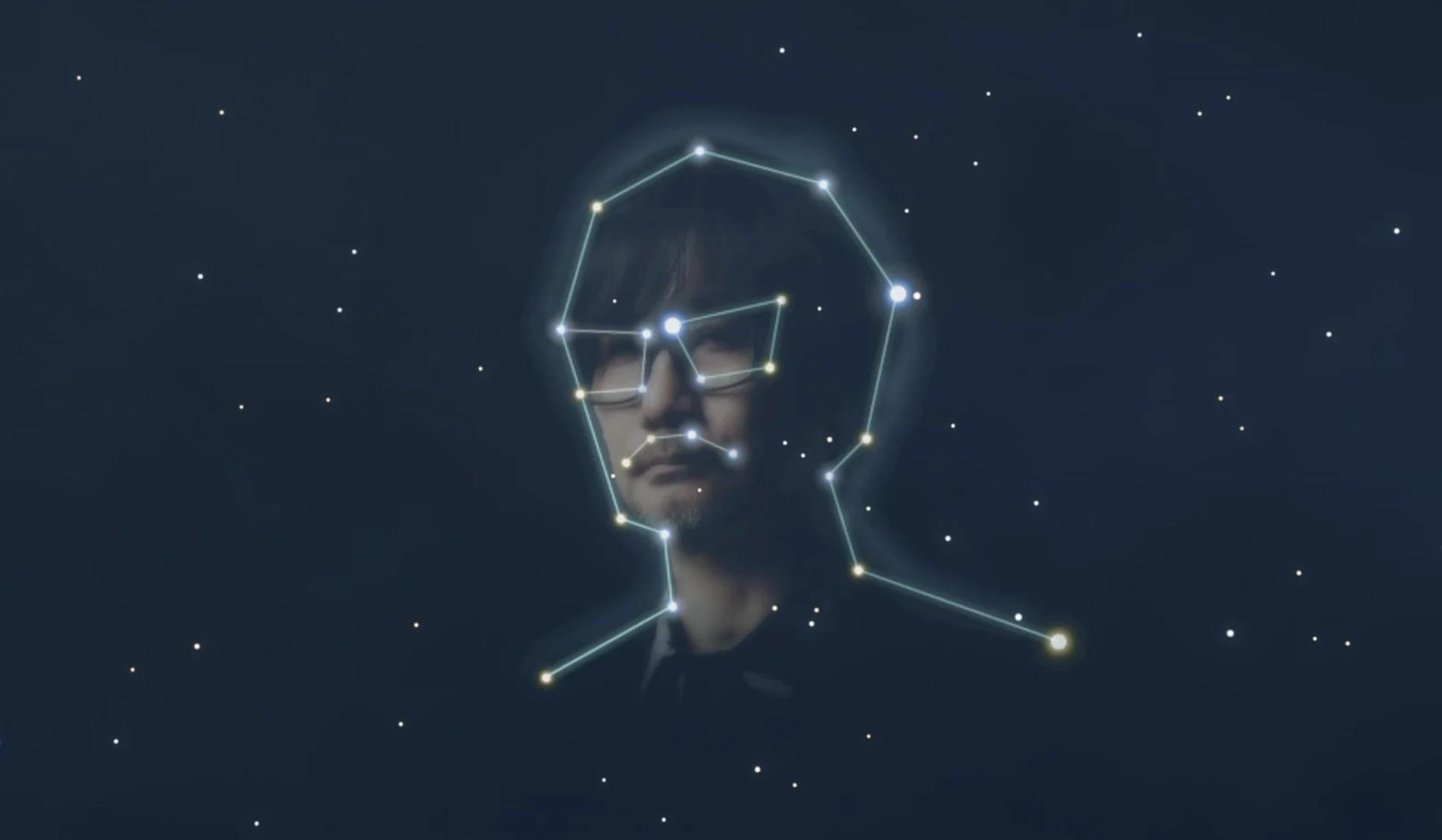 حضور هیدئو کوجیما (Hideo Kojima) در بازی Death Stranding 2 به‌صورت یک صورت فلکی در آسمان