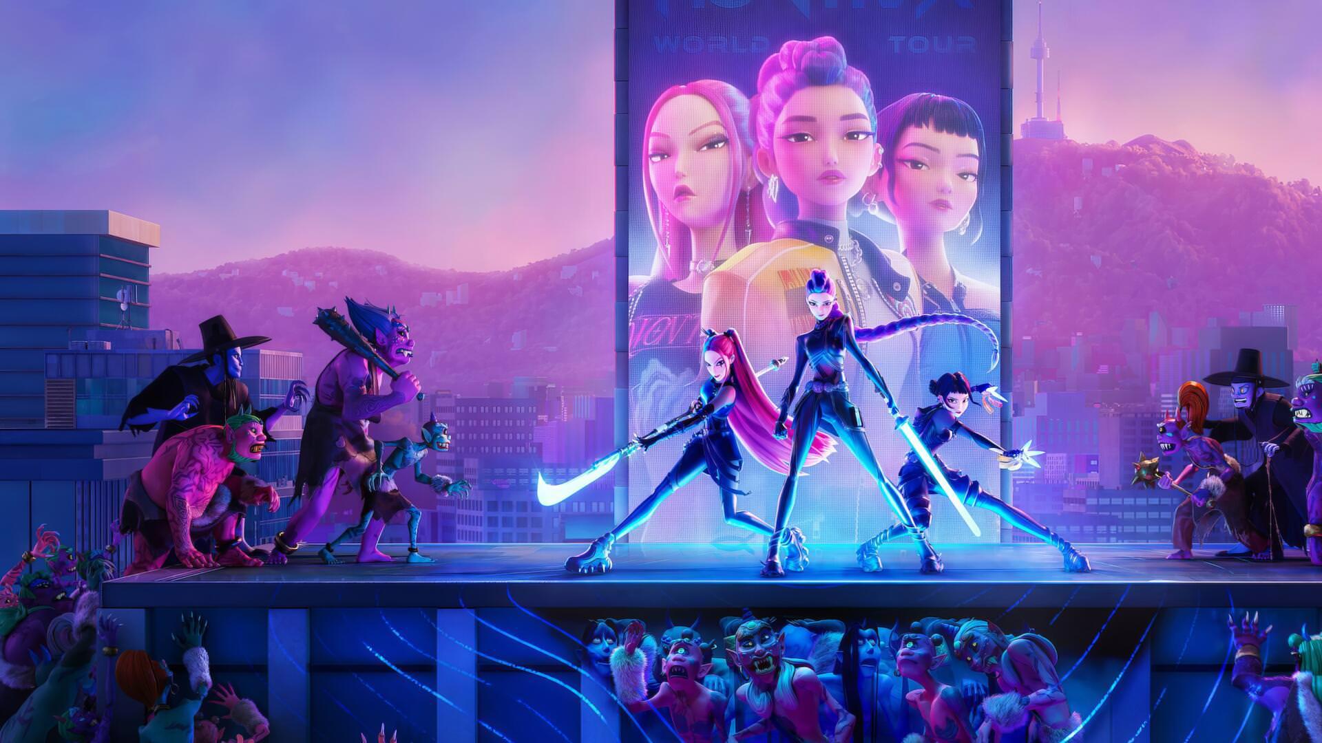 والپیپر انیمیشن KPop Demon Hunters