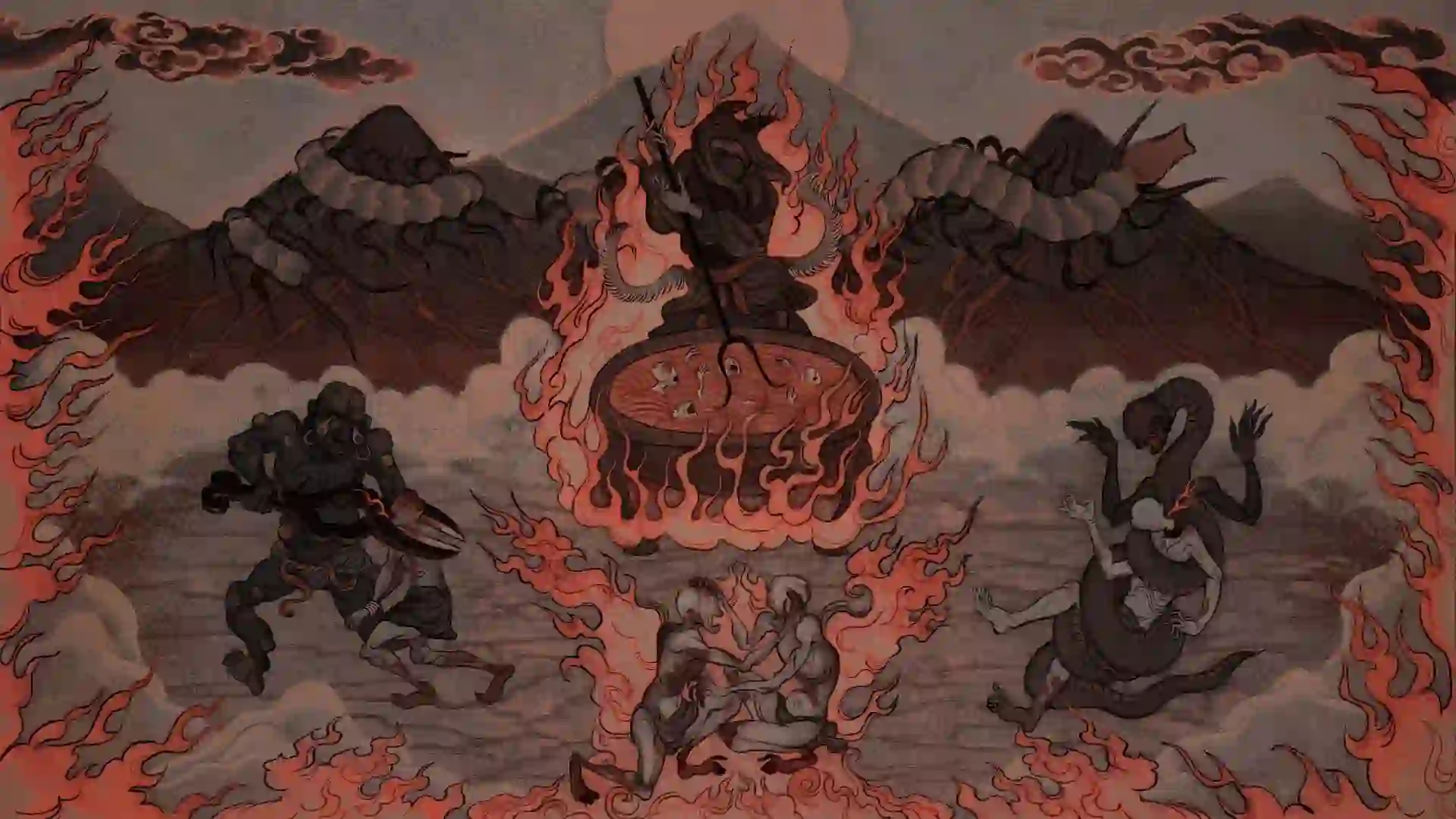 پوستر اصلی بازی Demon King