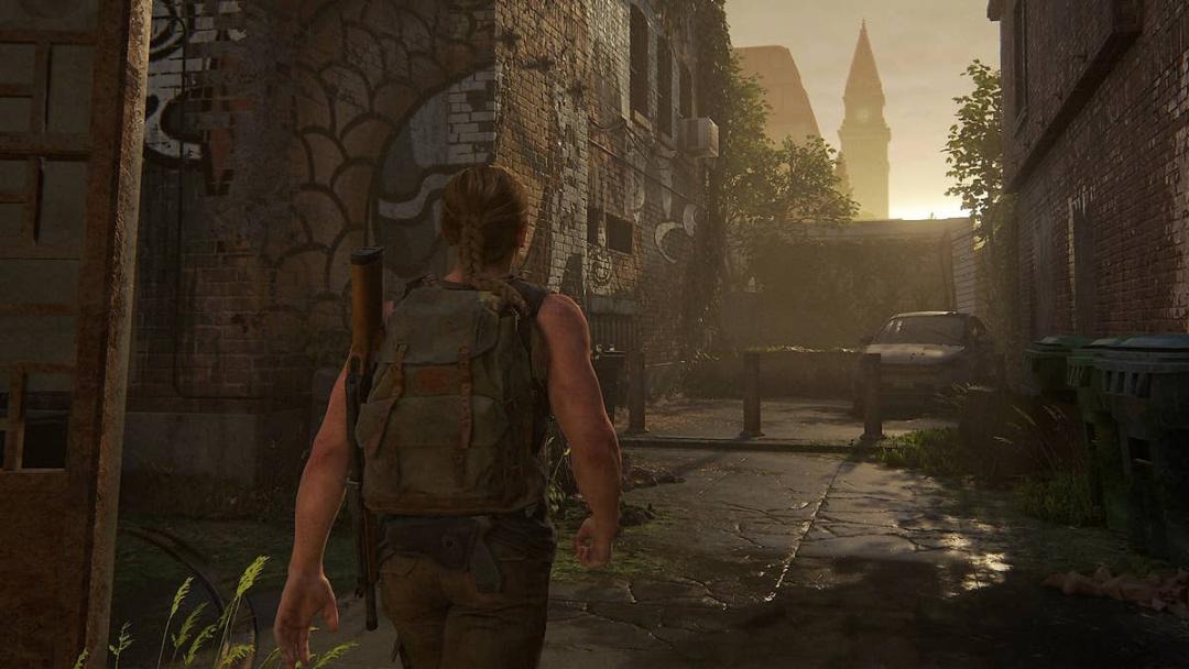 ابی در نسخه پی سی بازی the last of us part 2 remastered