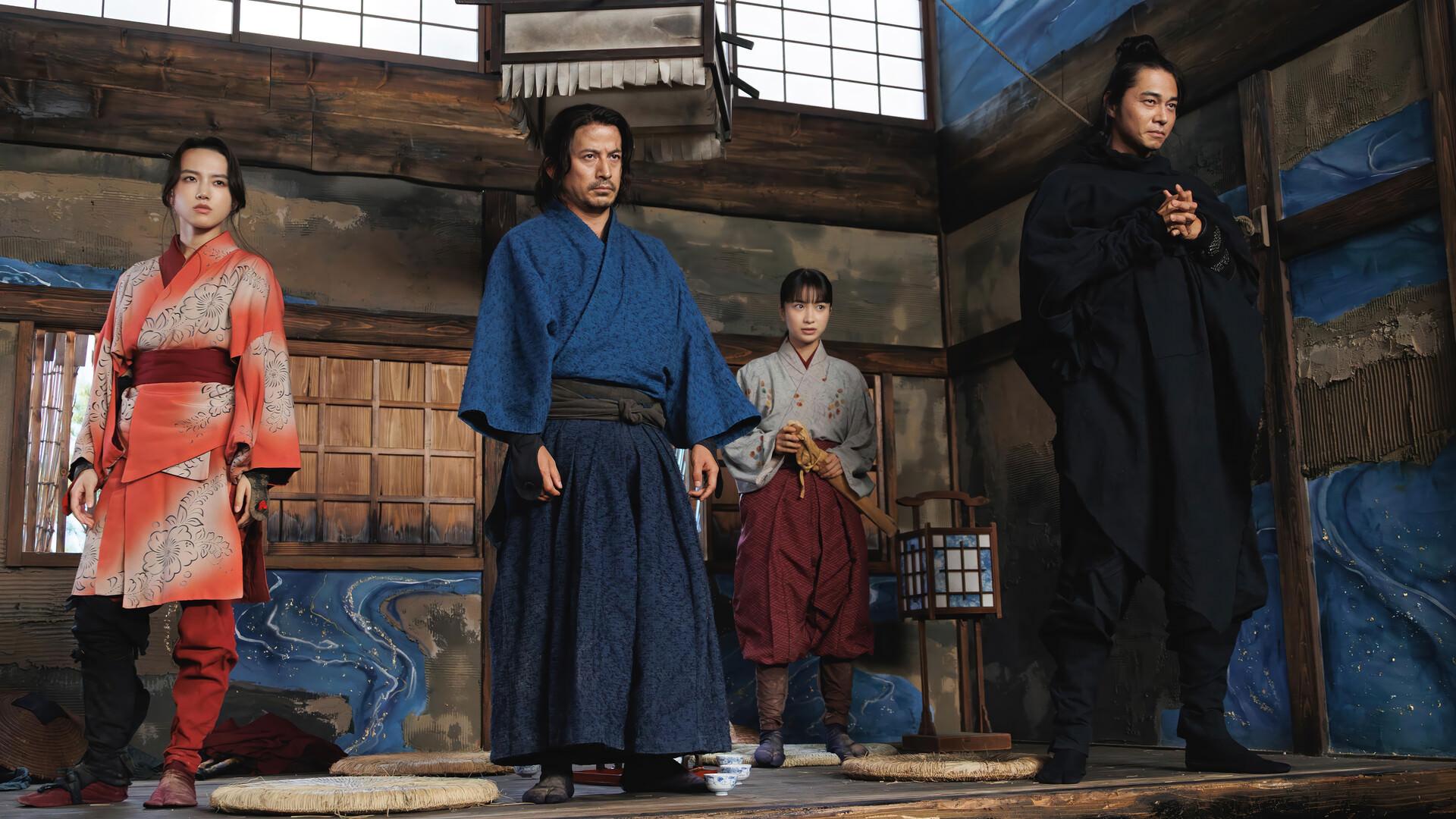 اعضای تیم اصلی سریال Last Samurai Standing 