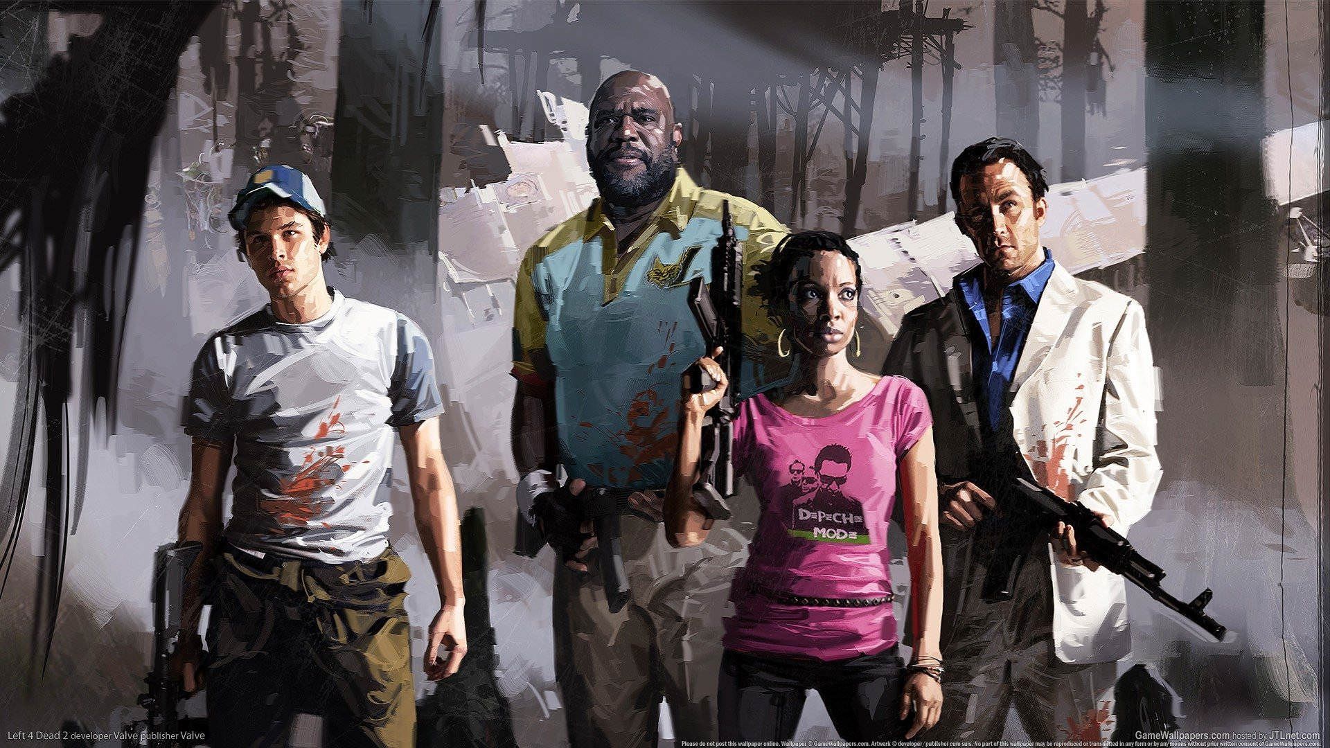 شخصیت‌های اصلی بازی Left 4 Dead 2