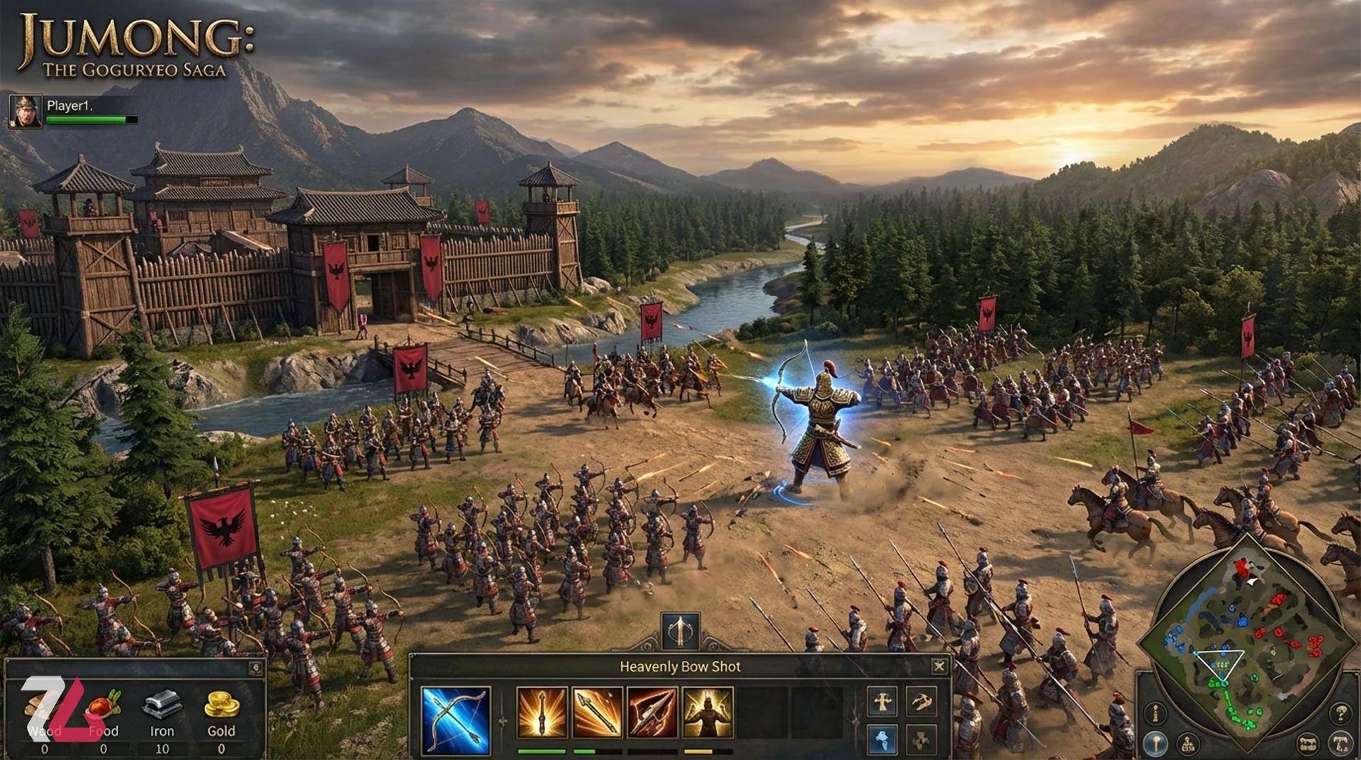 سریال جومونگ در سبک بازی استراتژی