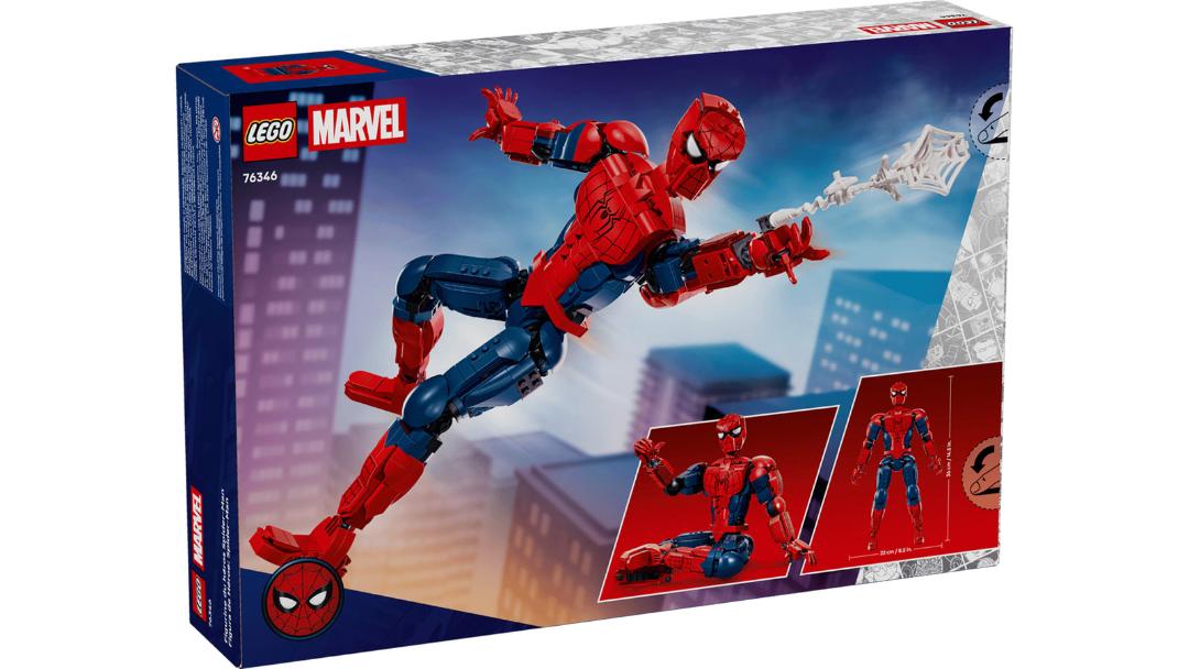 فیگور لگو مرد عنکبوتی (Spider-Man) مدل 76346 با ابعاد مشخص