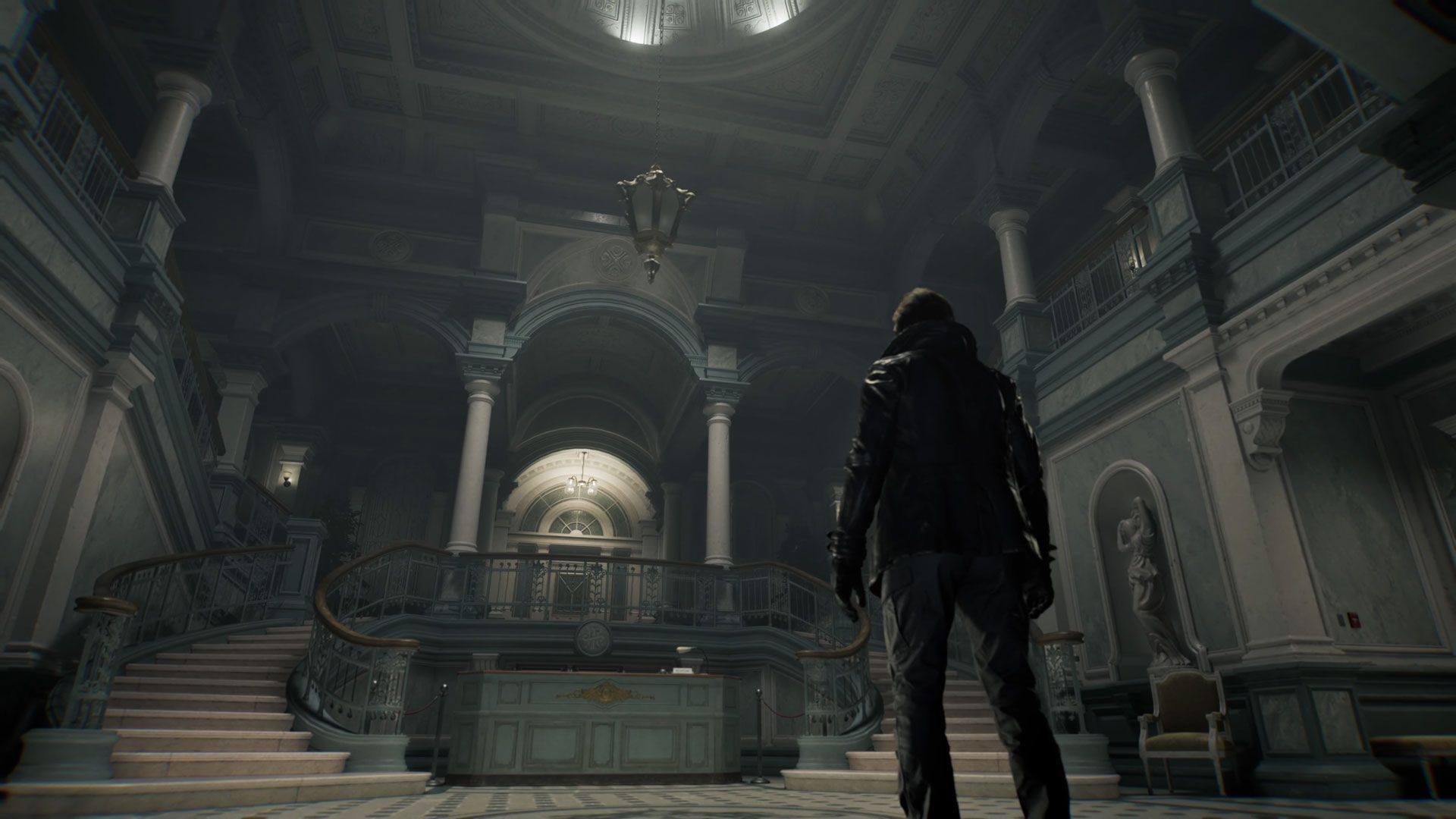 لیان در مرکز مراقبت های مزمن ردز هیل در بازی رزیدنت اویل ۹