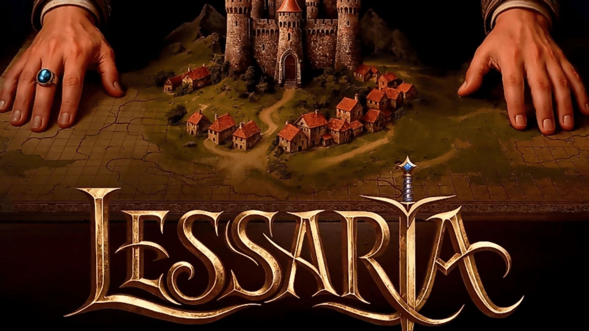 لوگوی بازی Lessaria: Fantasy Kingdom Sim