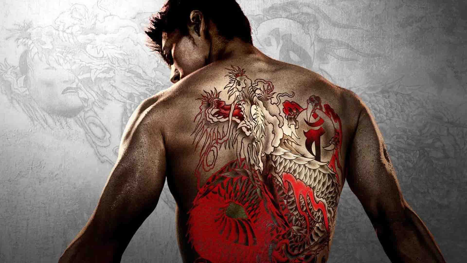 تتوی معروف شخصیت کیریو در سریال Like a Dragon: Yakuza