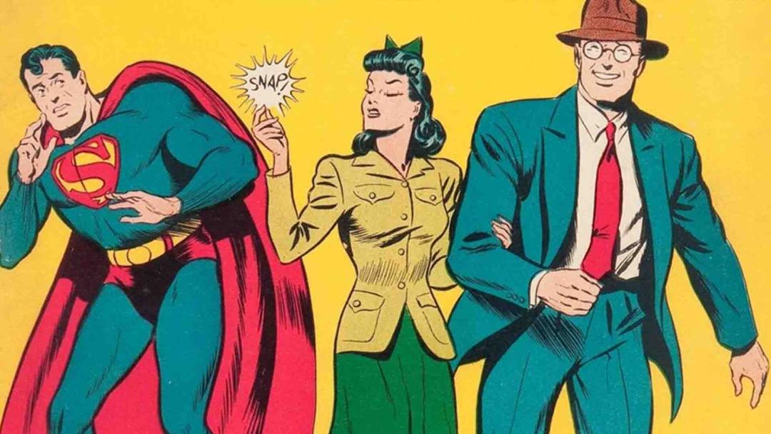 لوئیس لین برای سوپرمن بشکن می‌زند