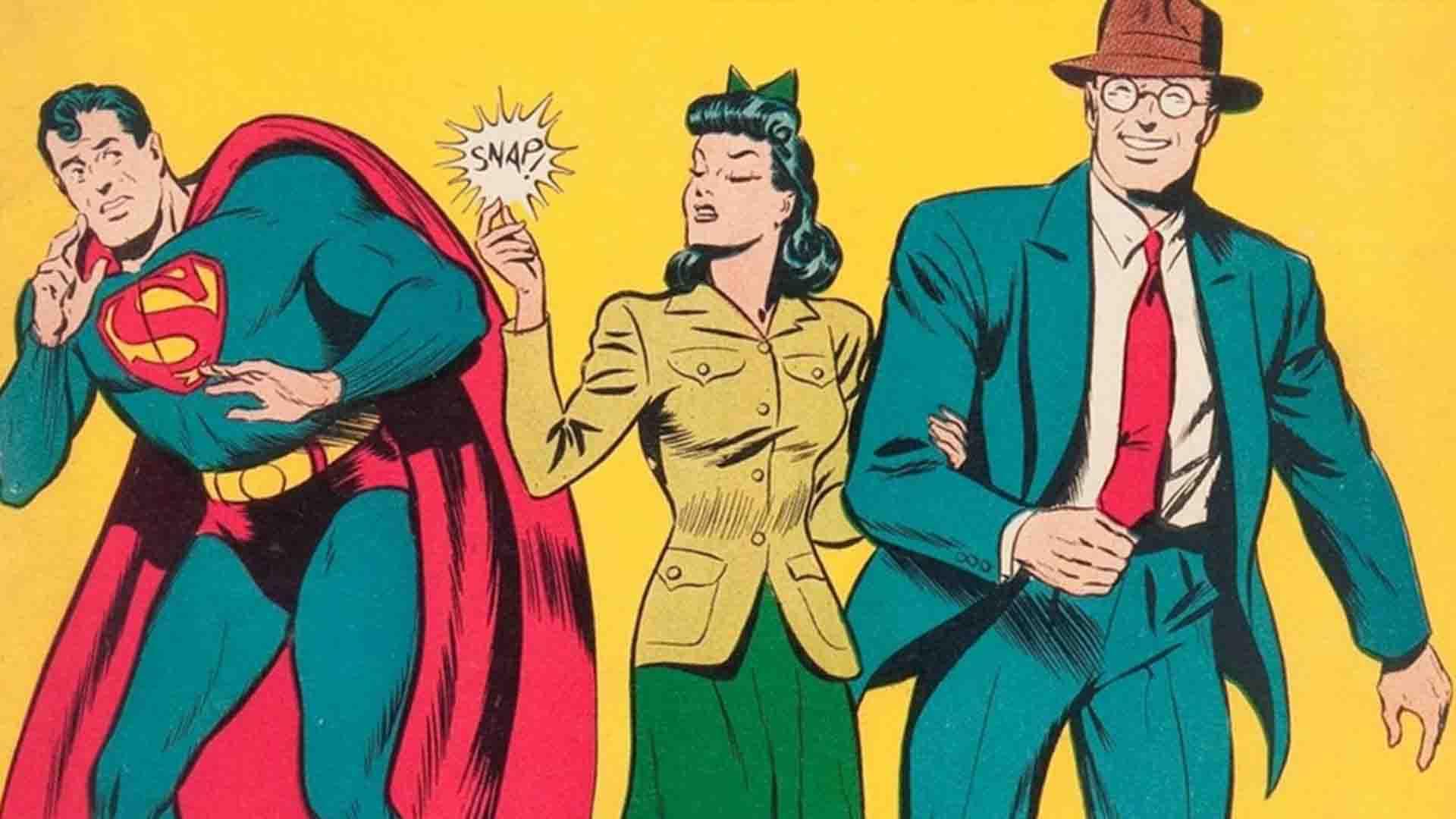 لوئیس لین برای سوپرمن بشکن می‌زند