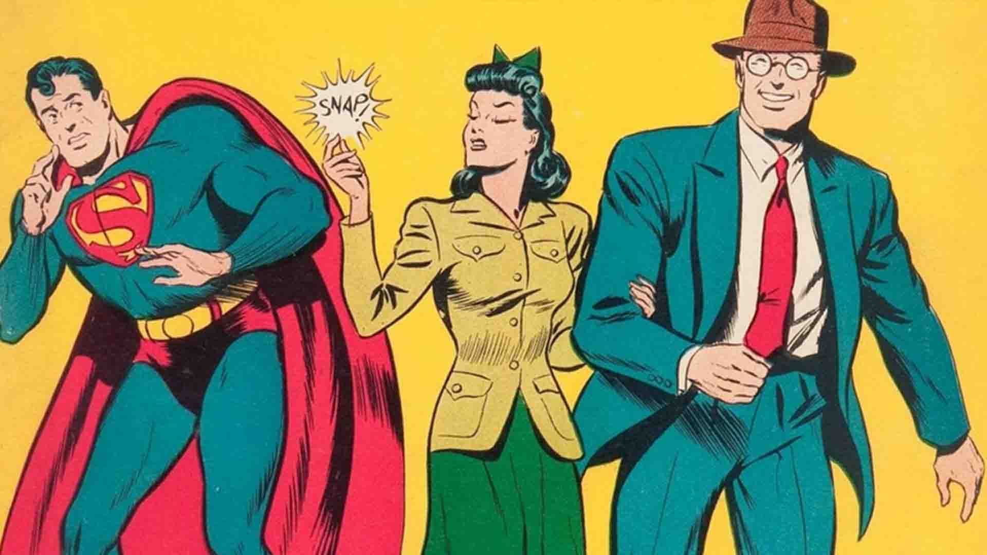 لوئیس لین برای سوپرمن بشکن می‌زند
