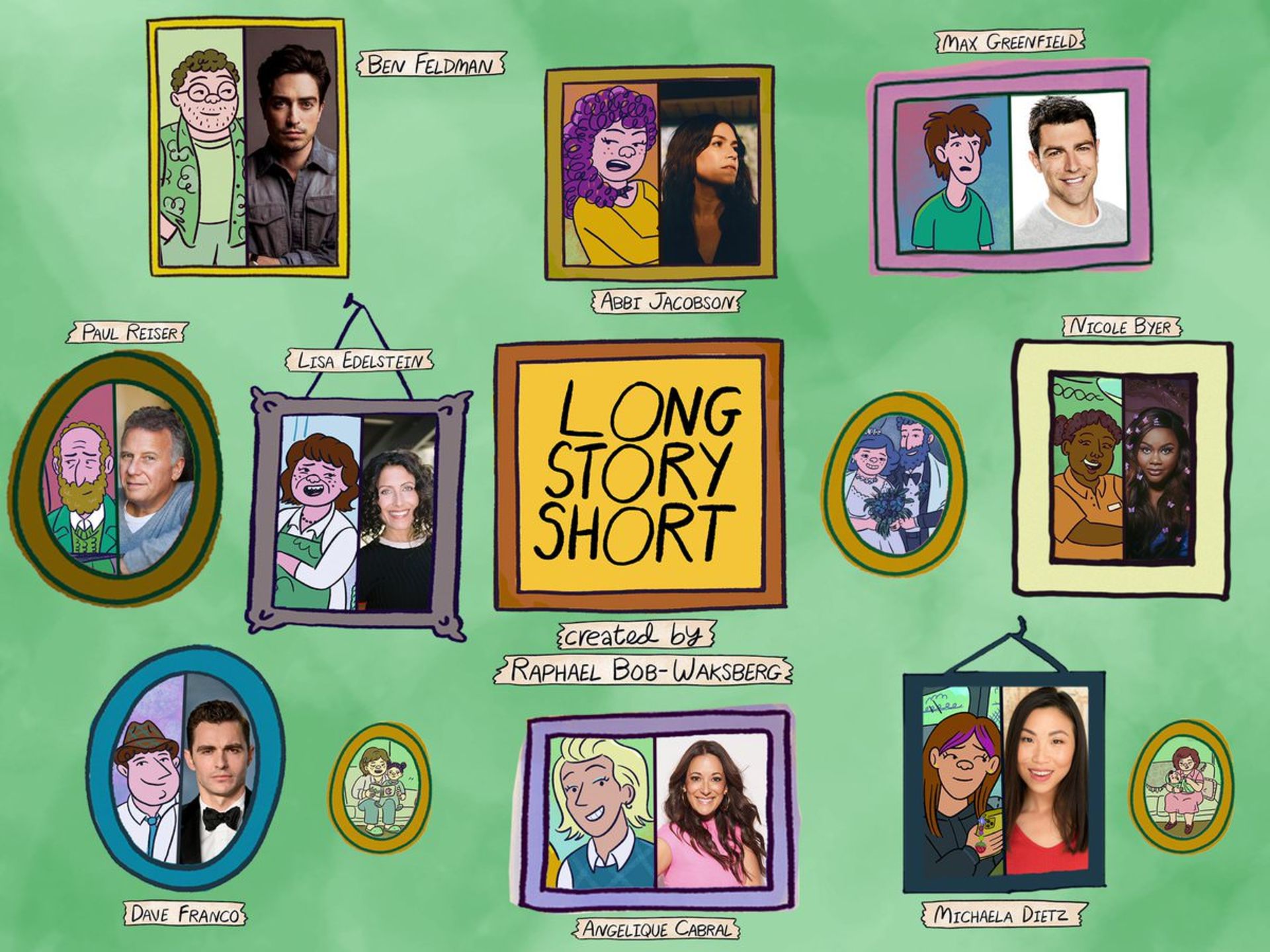 فهرست صداپیشگان انیمیشن Long Story Short نتفلیکس
