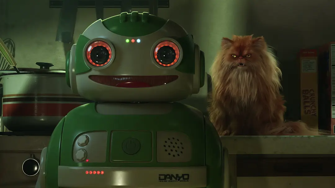 ربات و گربه زرد رنگ در فصل چهارم انیمیشن Love, Death + Robots