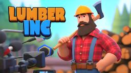 شخصیت مرد چوب‌بر در بازی موبایل Lumber Inc (Lumber Inc) با تبر