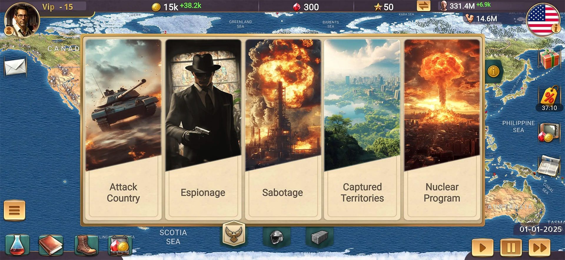 معرفی بازی موبایل MA 3 – President Simulator