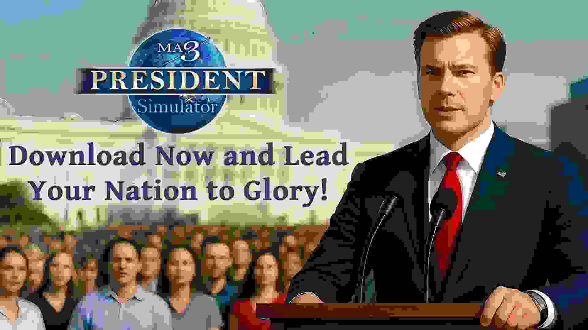 معرفی بازی موبایل MA 3 – President Simulator