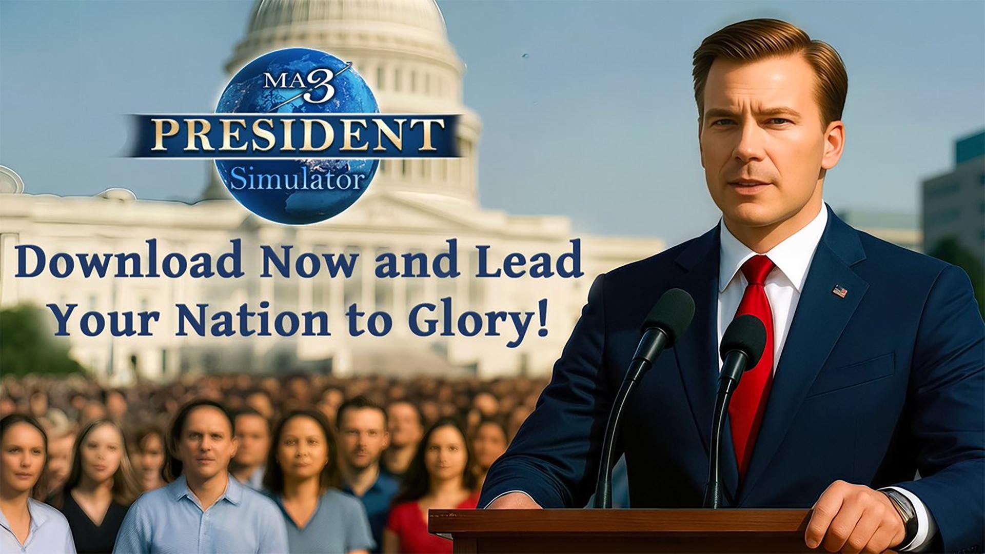 معرفی بازی موبایل MA 3 – President Simulator