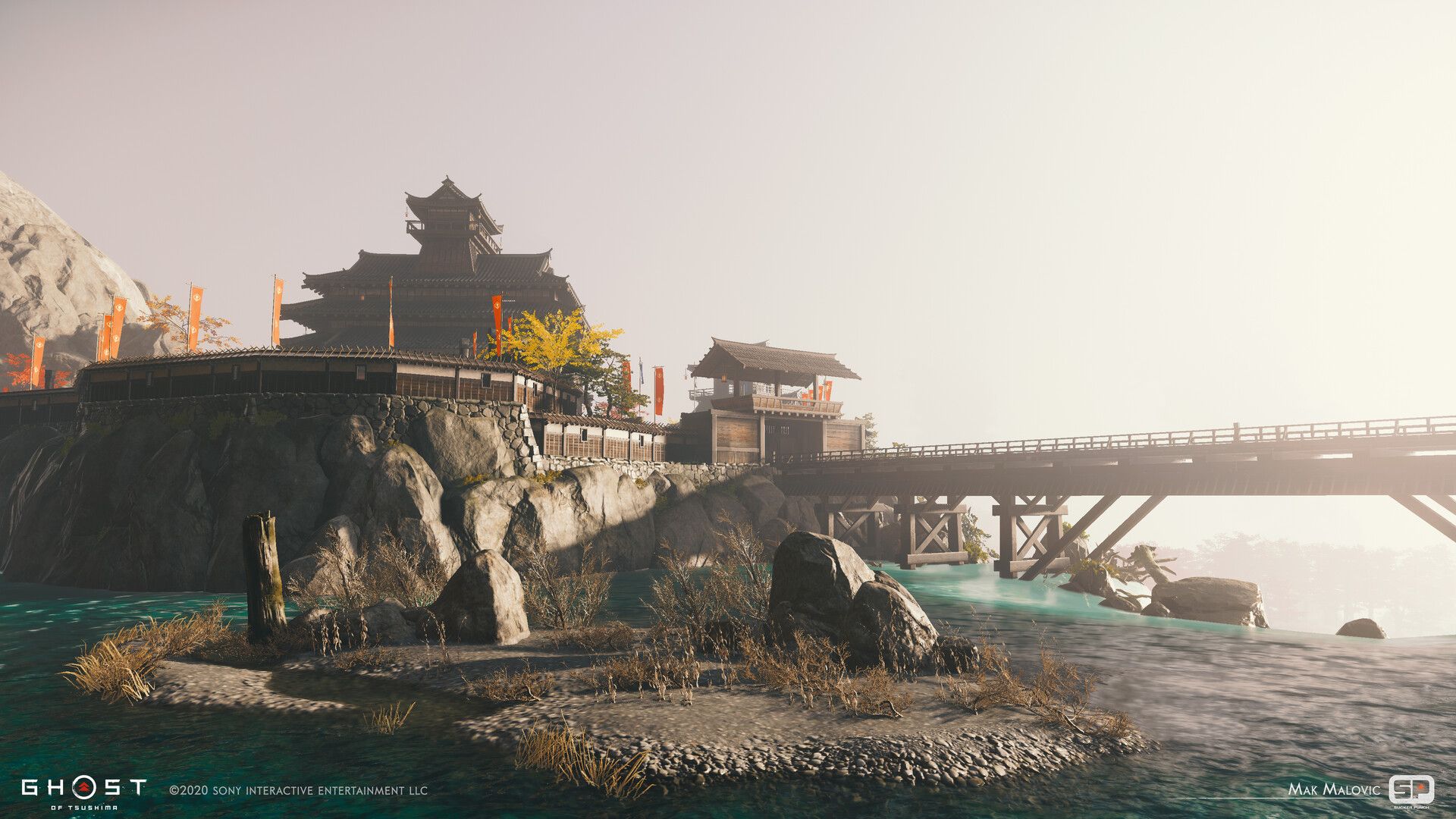 قلعه شیمورا ghost of tsushima