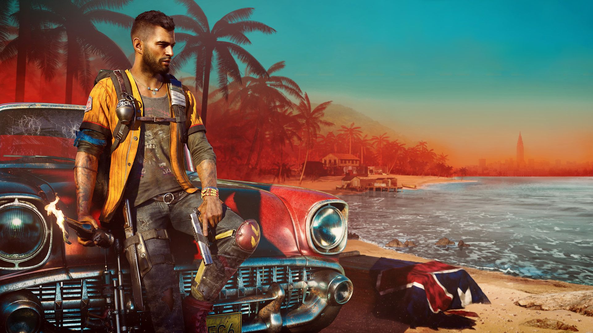 آرت‌ورک شماره یک از کاراکتر مذکر دنی (Dani) در بازی Far Cry 6