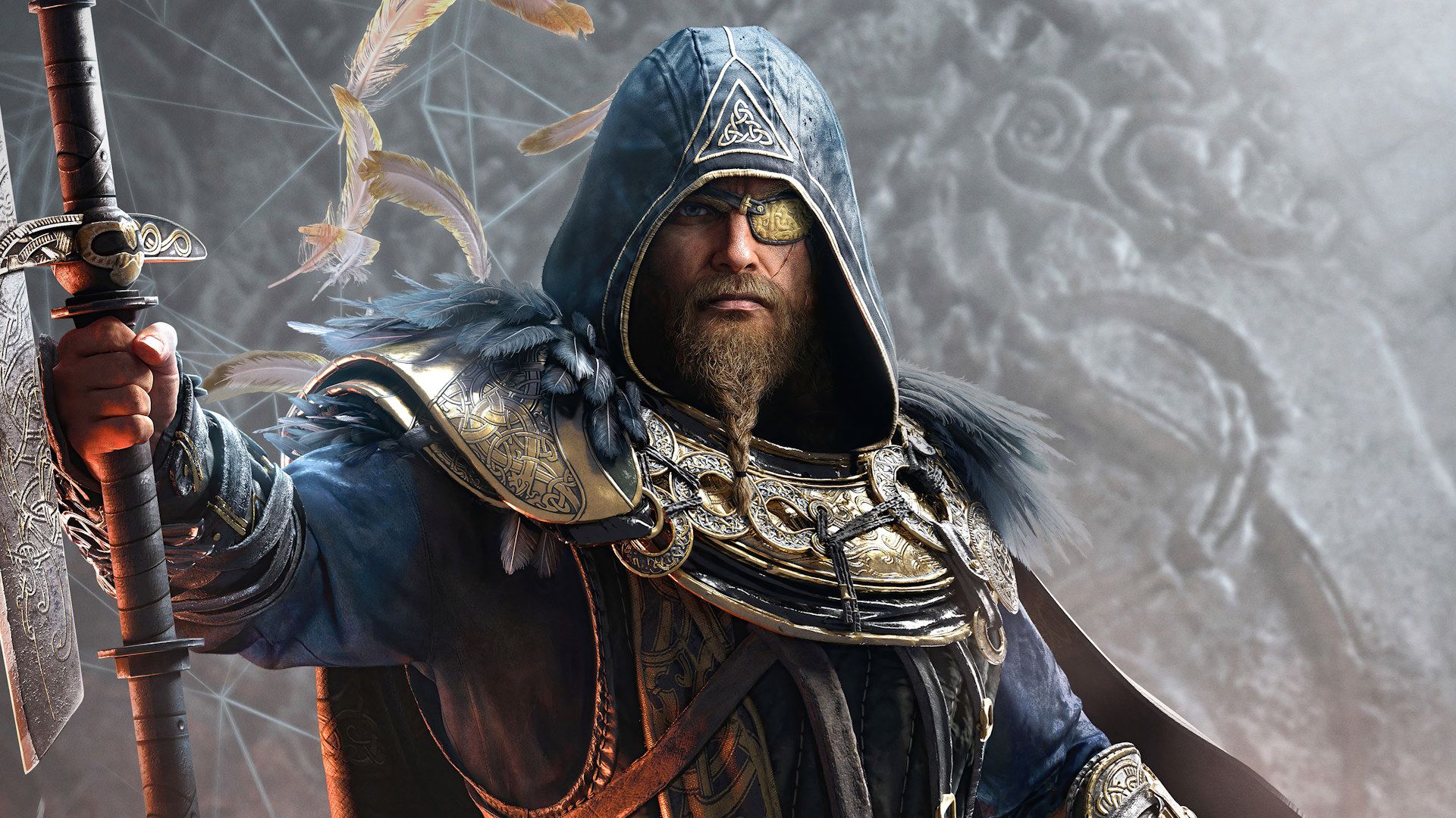 کاراکتر مذکر اودین در بسته‌الحاقی Assassin's Creed Valhalla: Dawn of Ragnarök