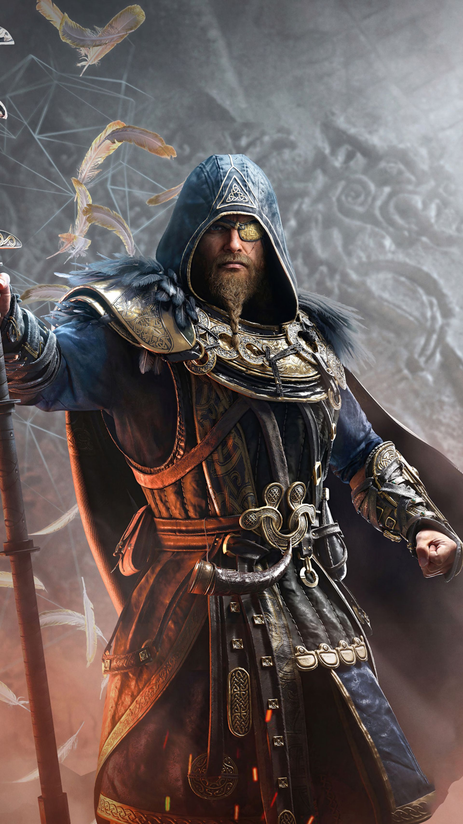کاراکتر مذکر اودین در بسته‌الحاقی Assassin's Creed Valhalla: Dawn of Ragnarök