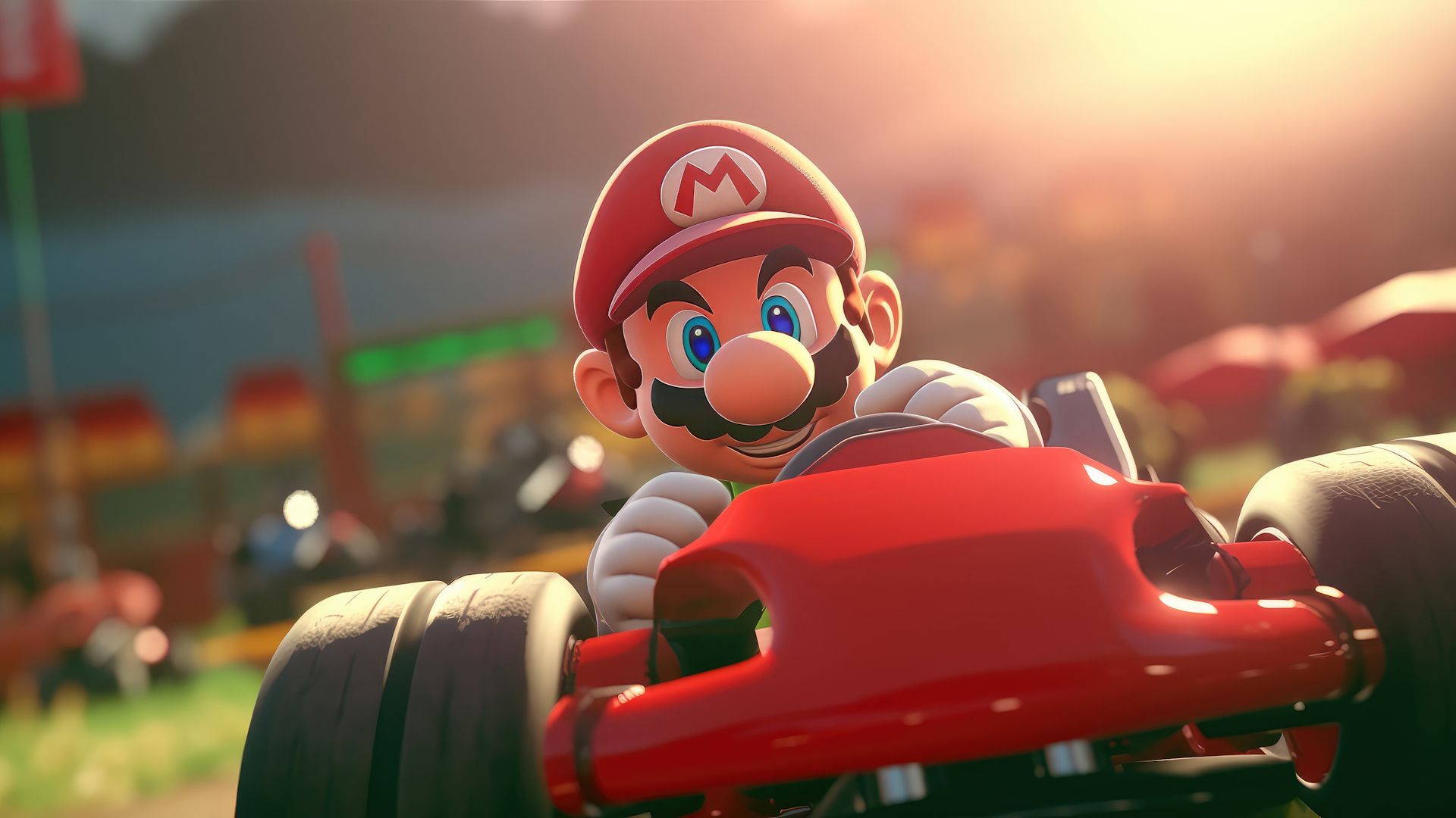 شخصیت محبوب و دوست‌داشتنی ماریو در بازی Mario Kart 8 Deluxe