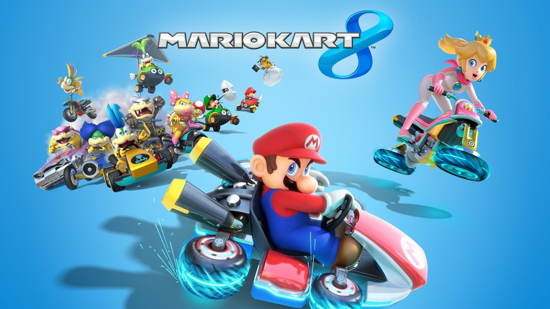 کاور (پوستر) بازی Mario Kart 8