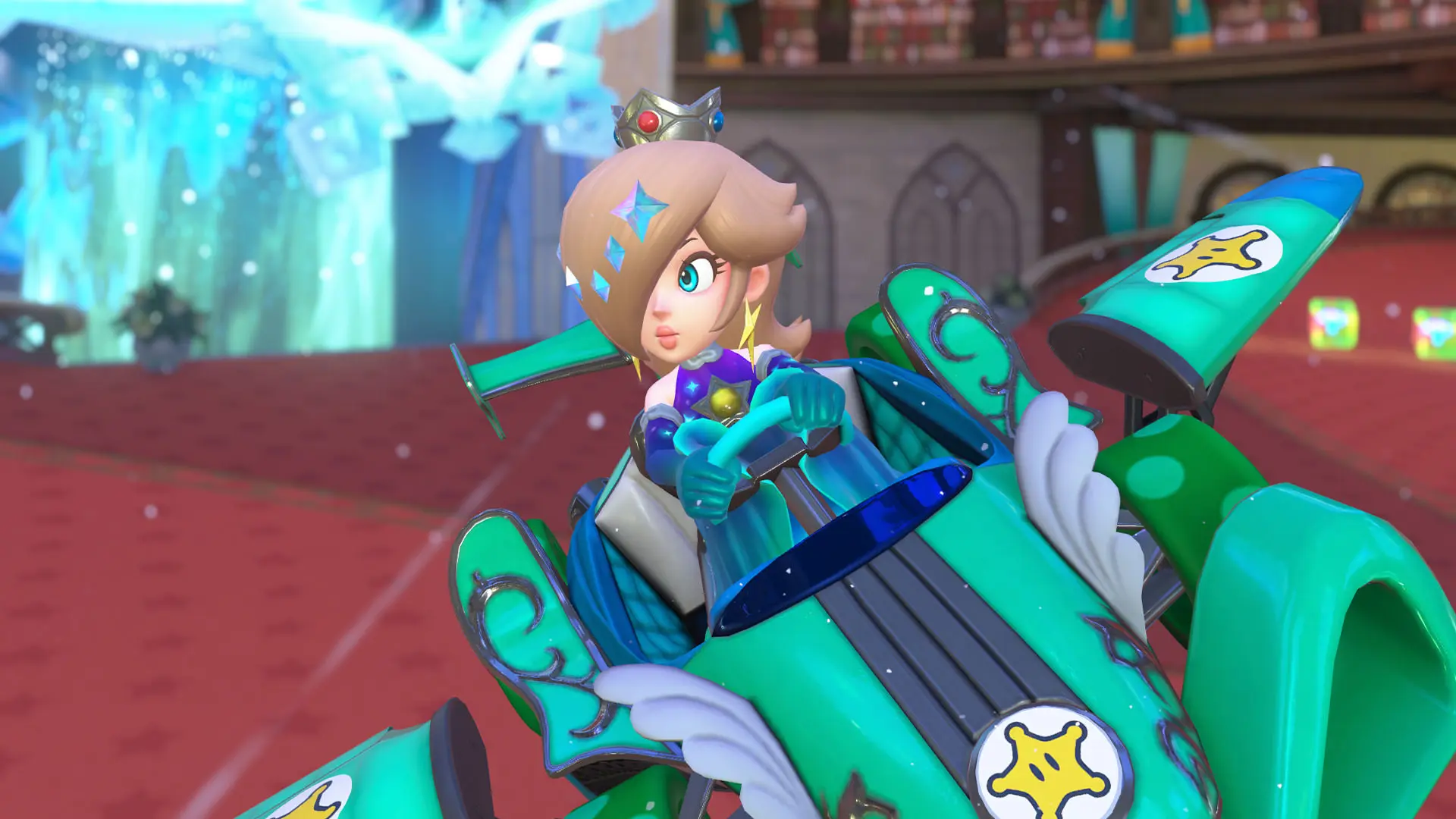 تصویر ثبت شده با حالت عکاسی بازی Mario Kart World
