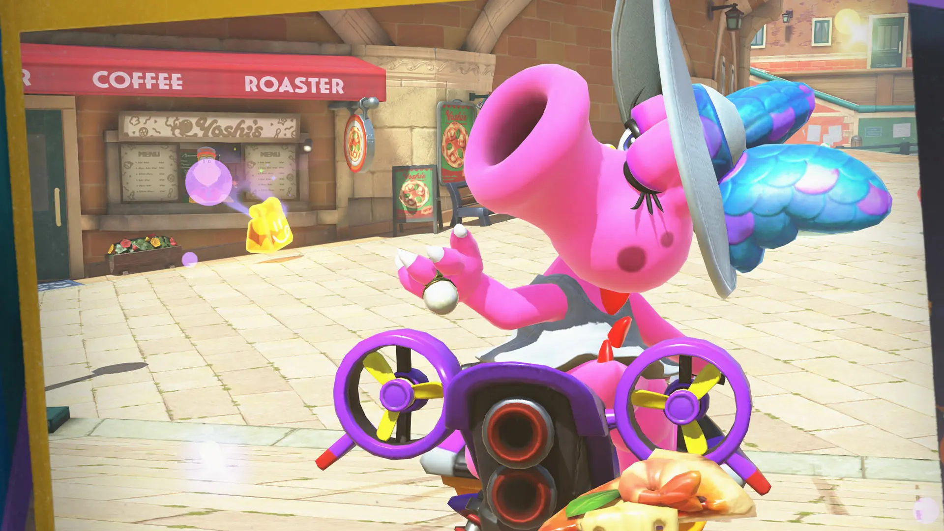 تصویر ثبت شده با حالت عکاسی بازی Mario Kart World