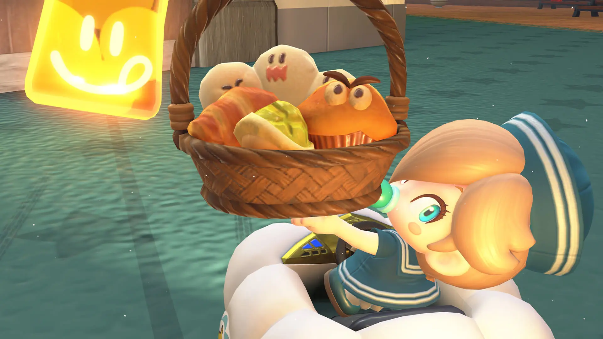 تصویر ثبت شده با حالت عکاسی بازی Mario Kart World